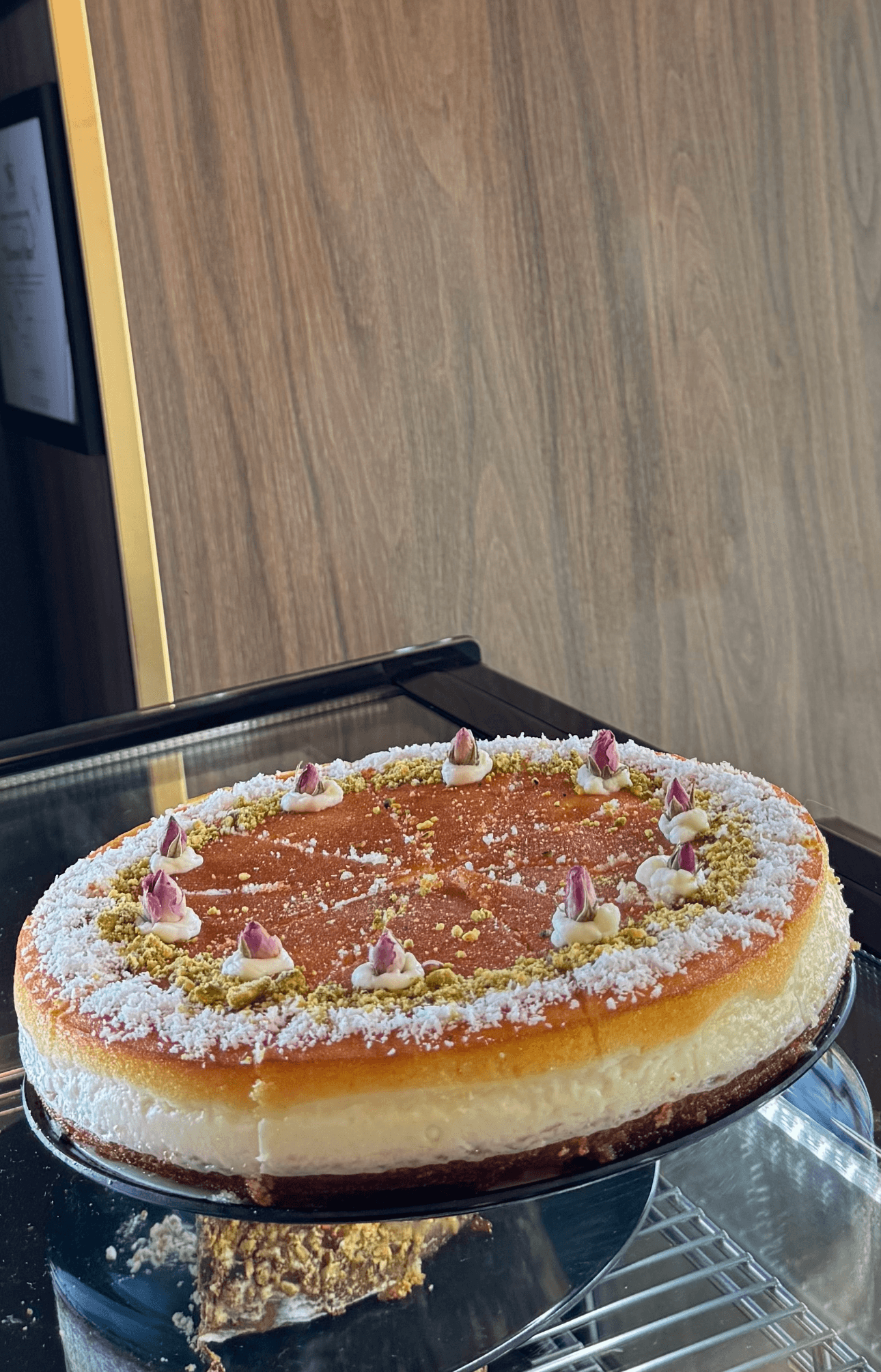 Eshta (cream) Filled Basbousa - 3