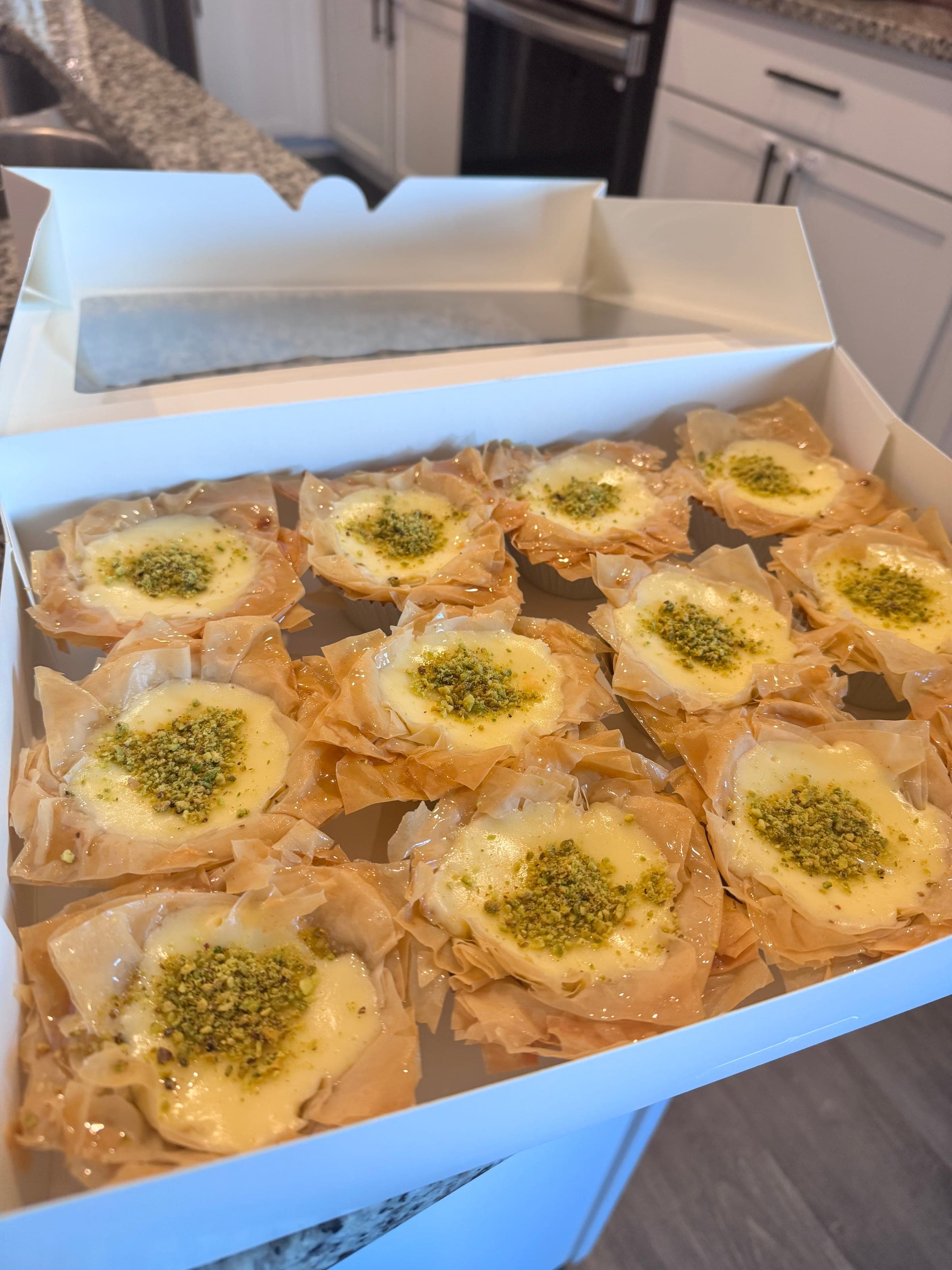Pistachio Cheesecake Baklava - 3