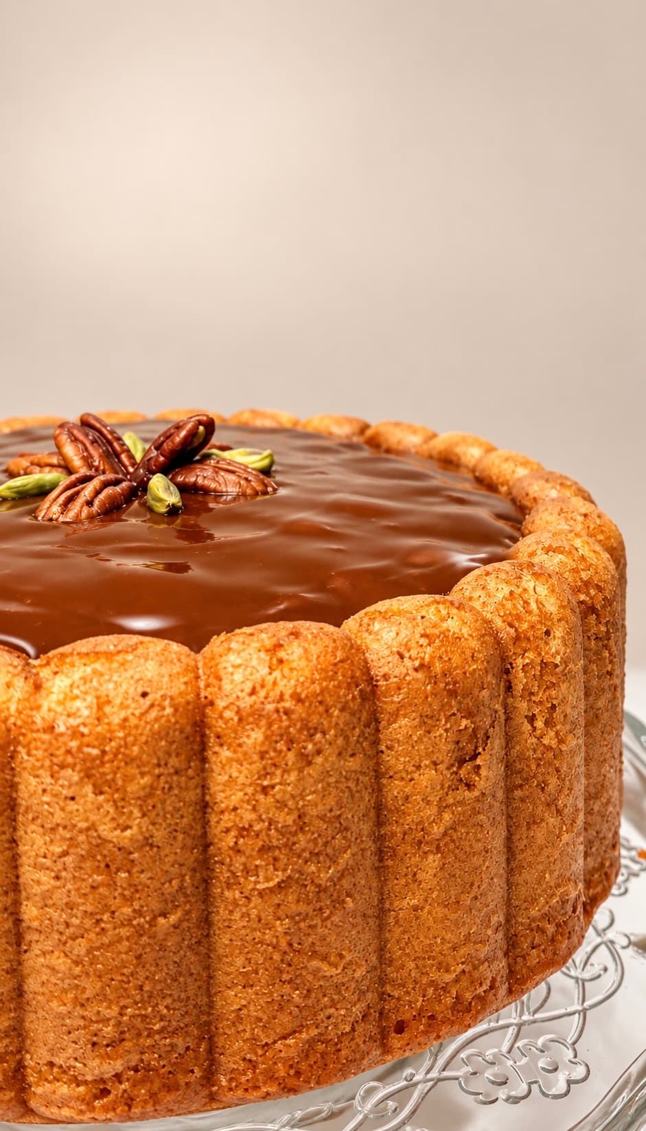 Sticky Date & Pecan Cake photo