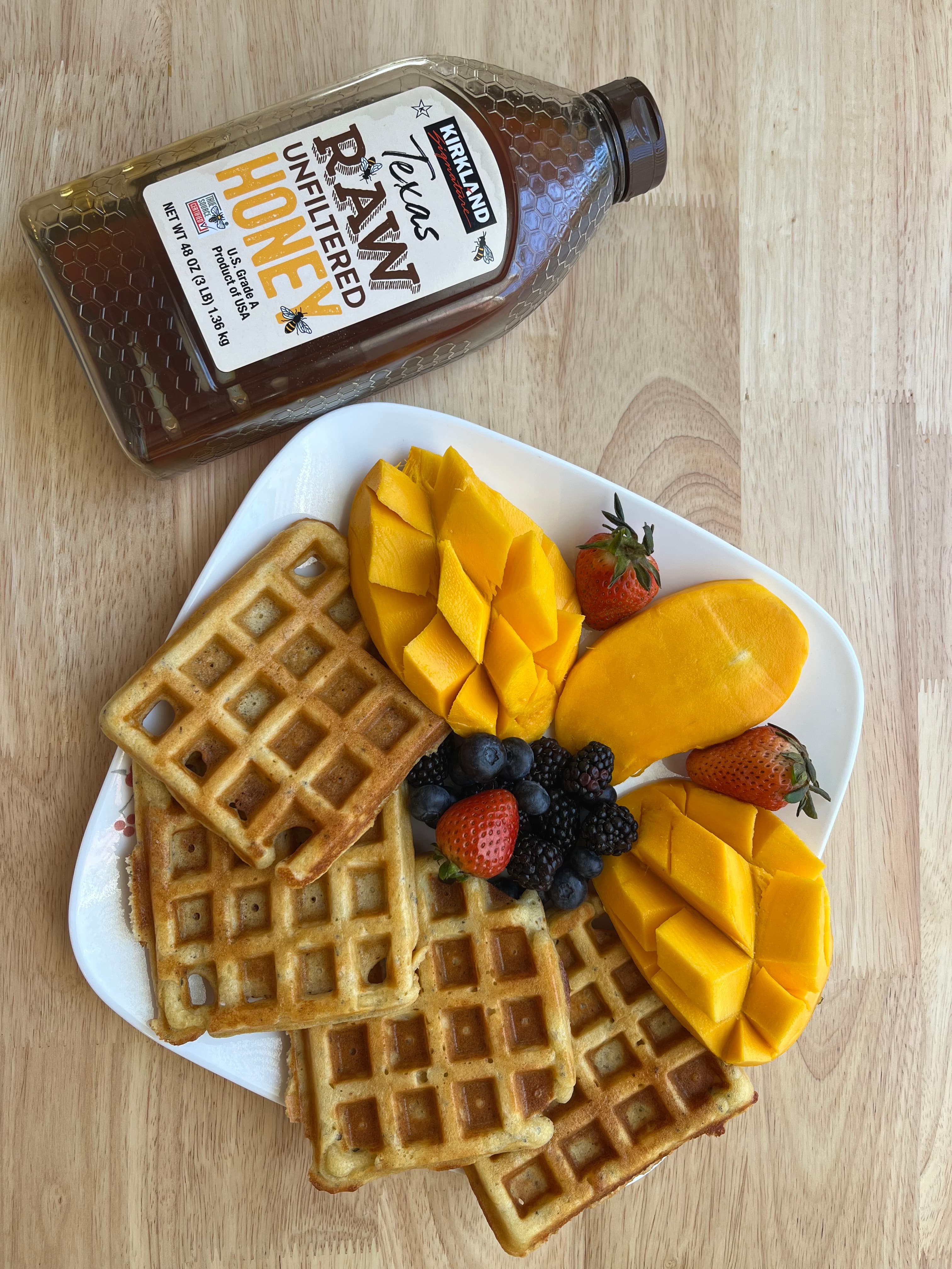 Almond Waffles