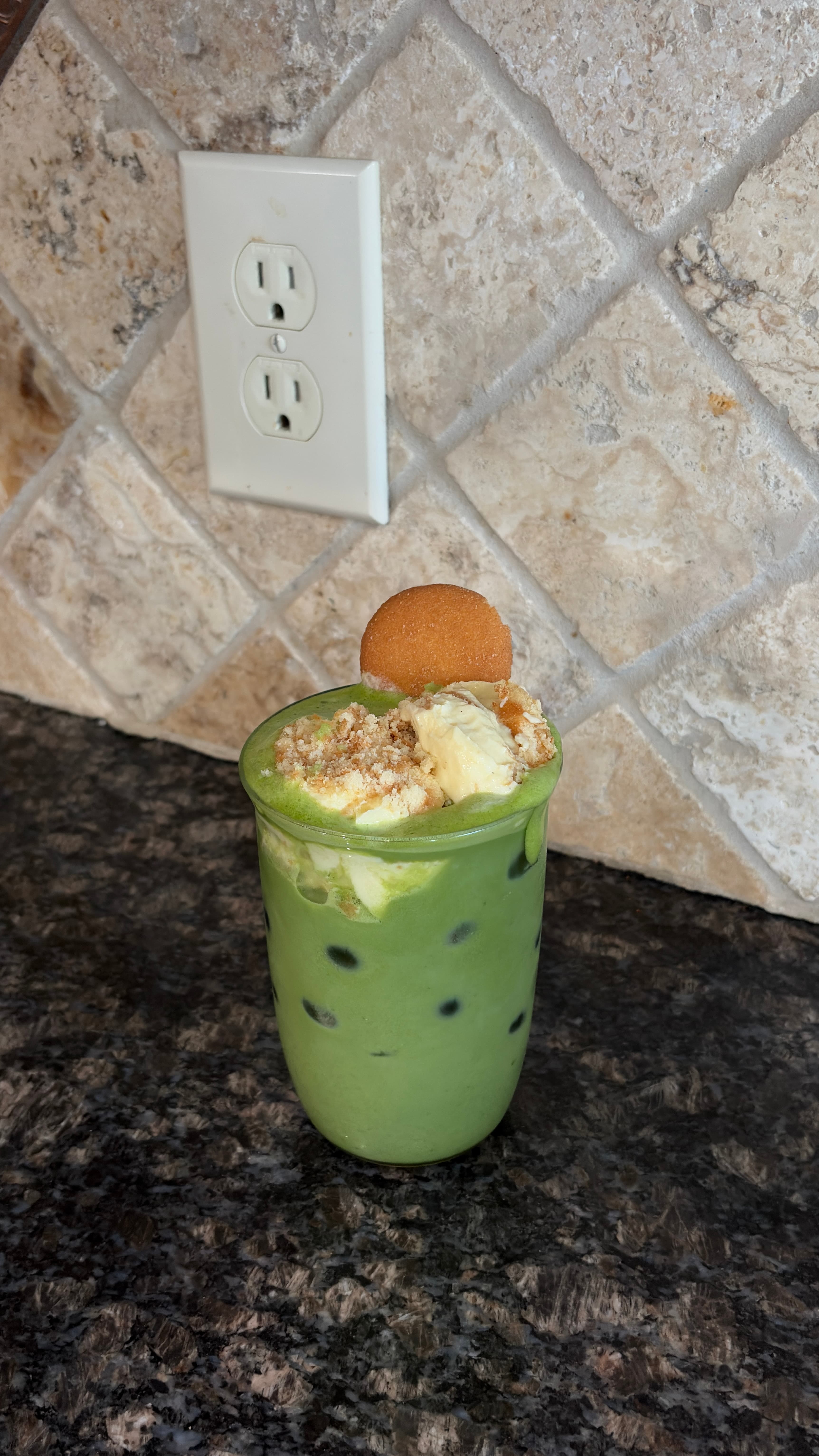 Banana Pudding Matcha photo