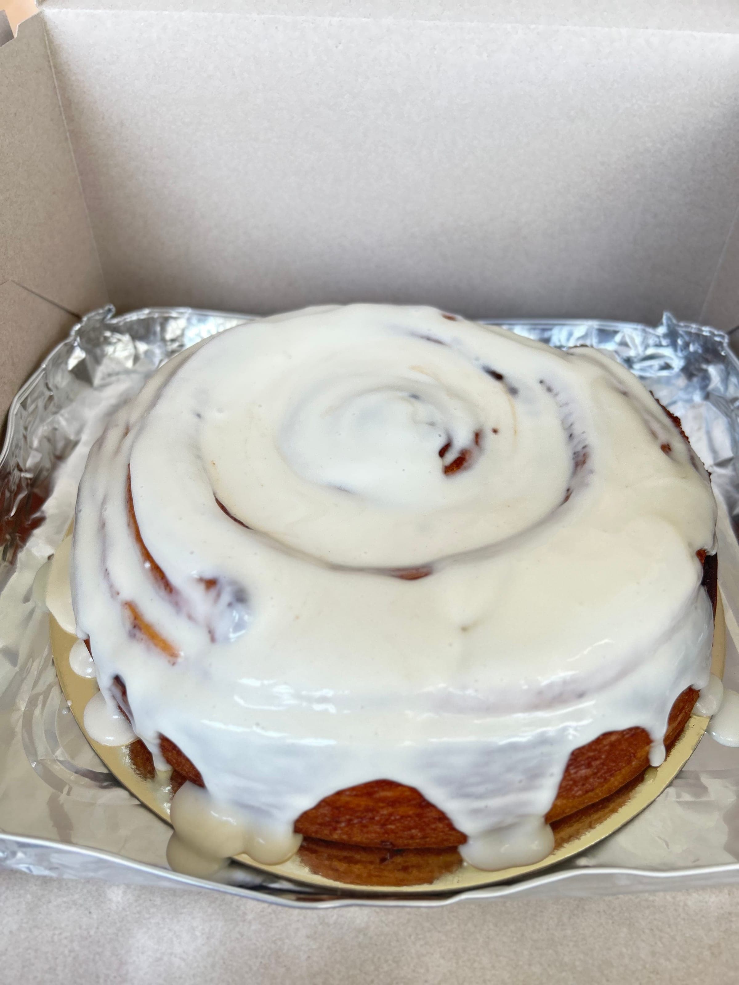 Cinnamon Roll Cake - 2