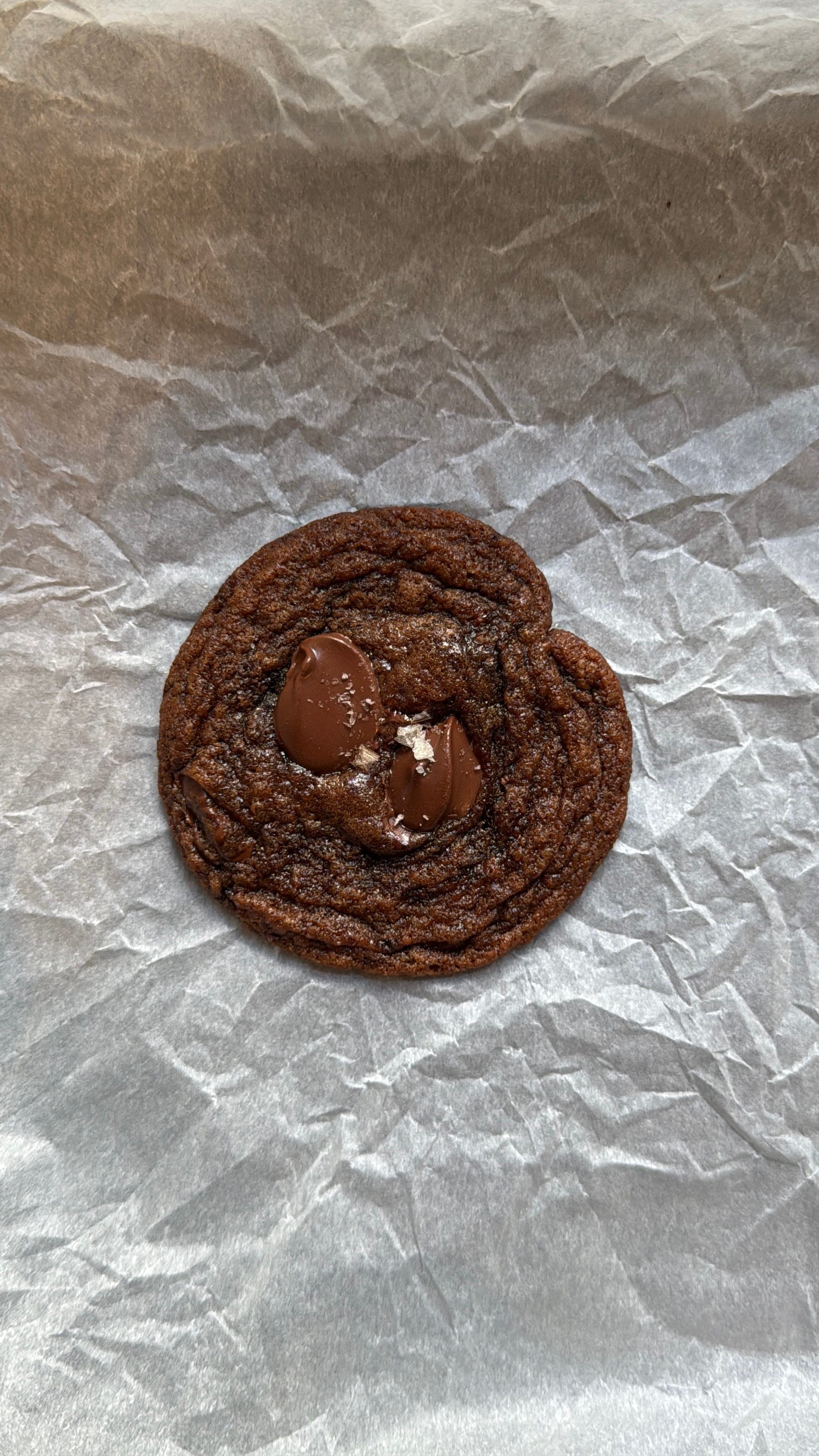 (6) double chocolate espresso cookies