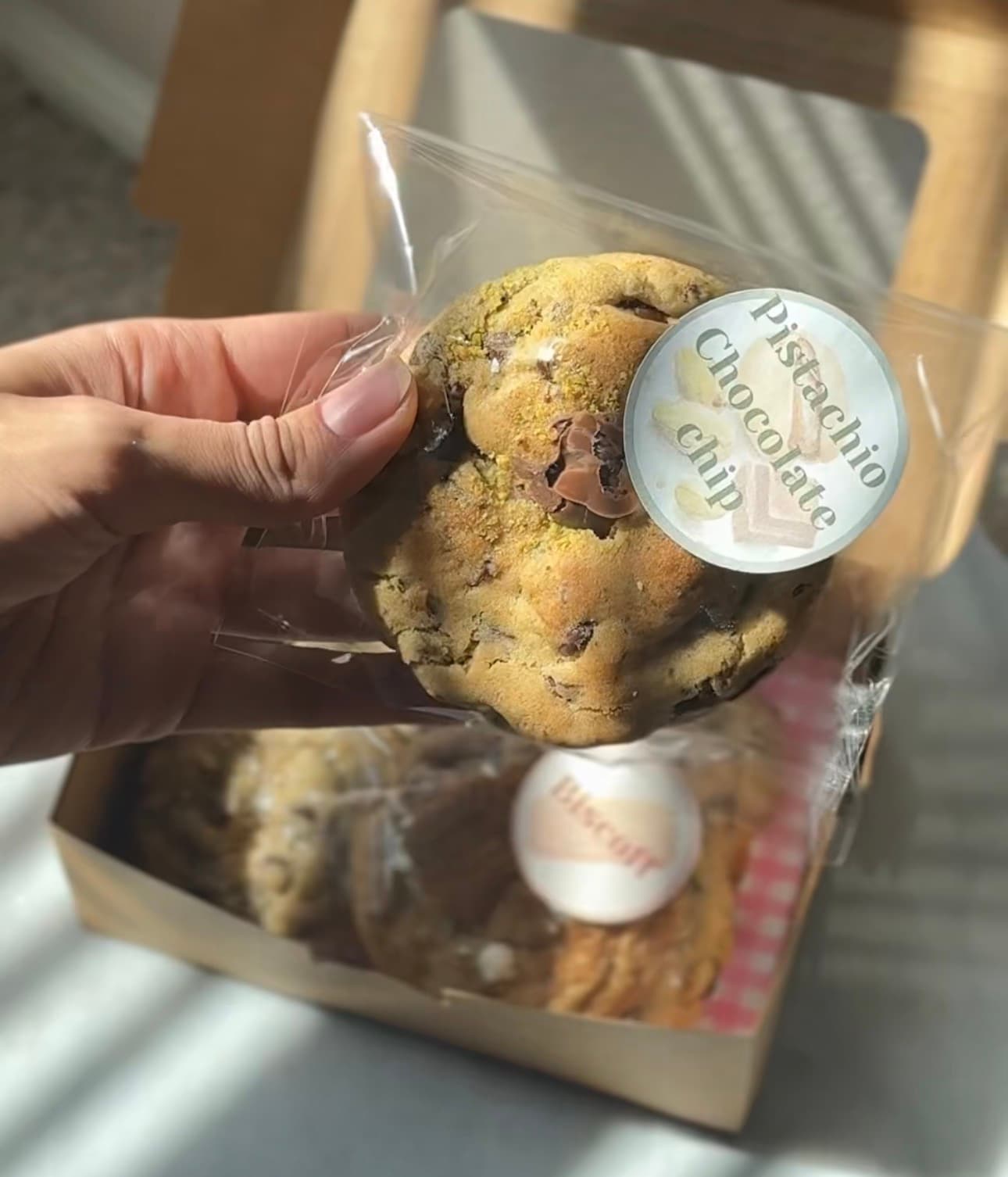 Chocolate Pistachio Cookies - 2