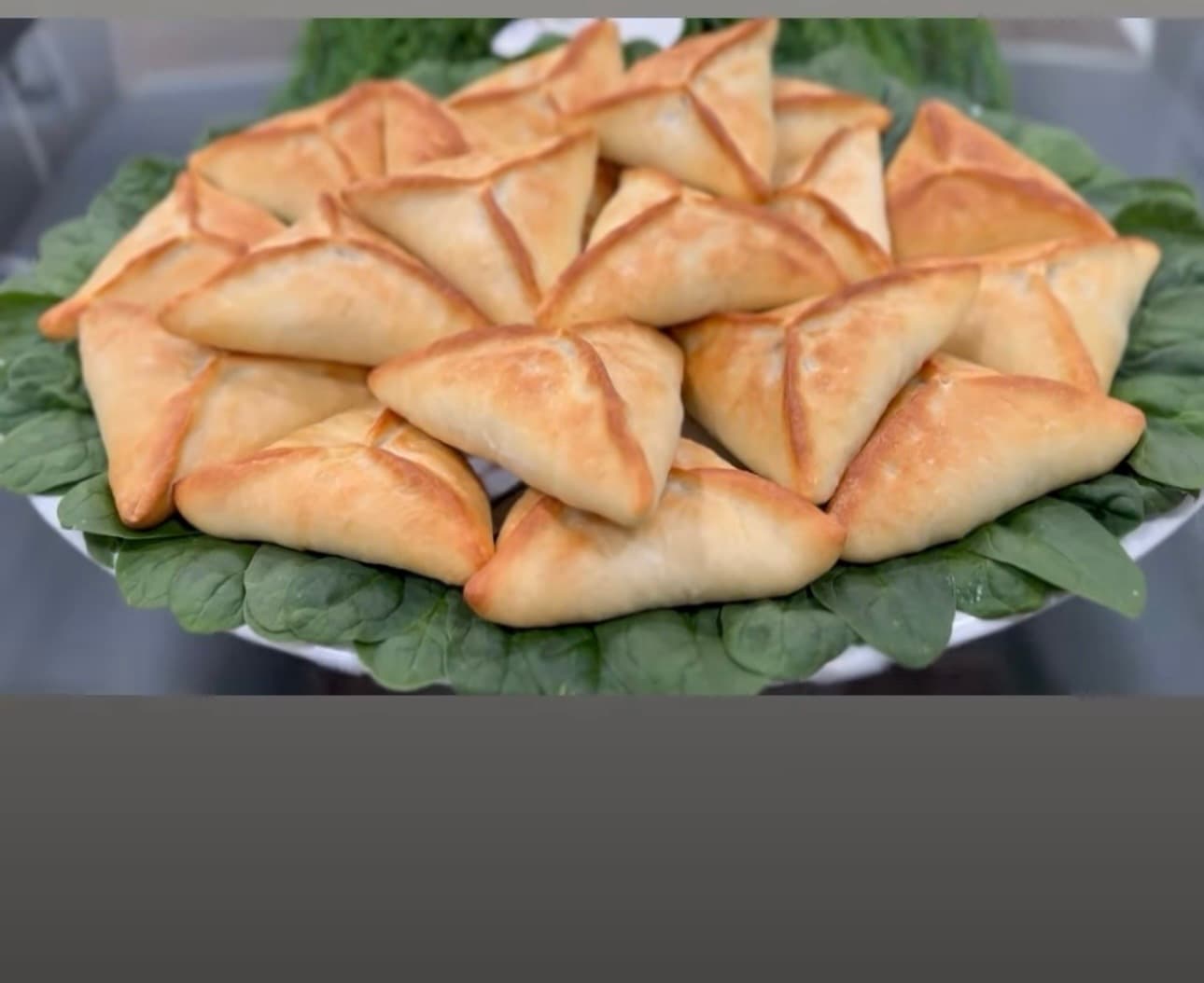 Spinach Pie (Fatayer) - 2