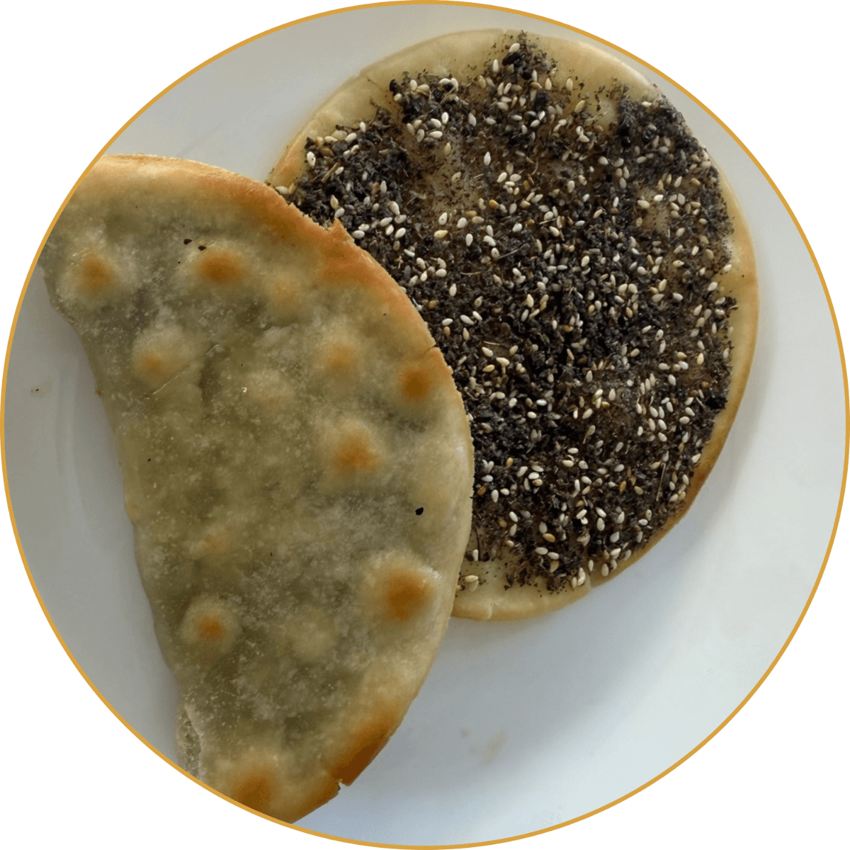 Gluten Free - Zaatar Manakeesh, 4 pcs photo