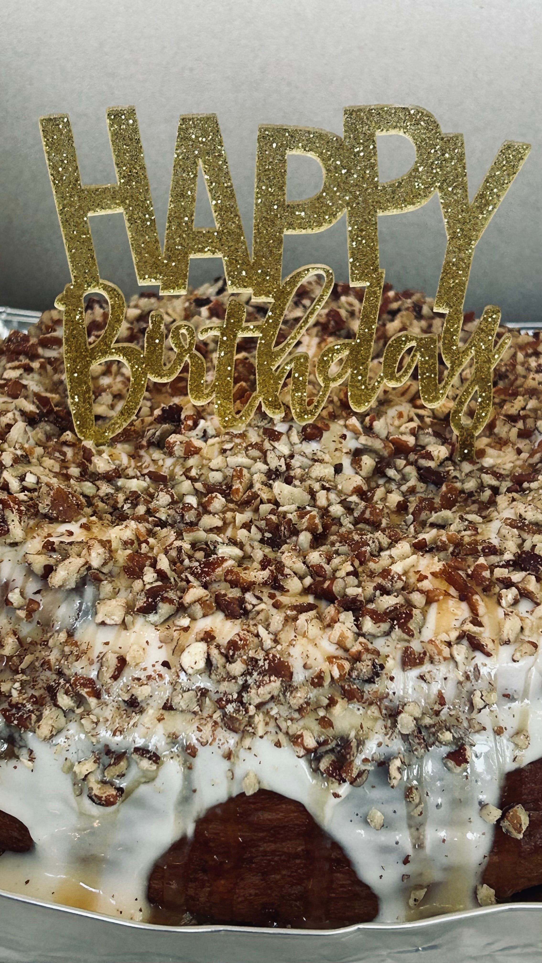 Cinnamon Roll Cake - 4