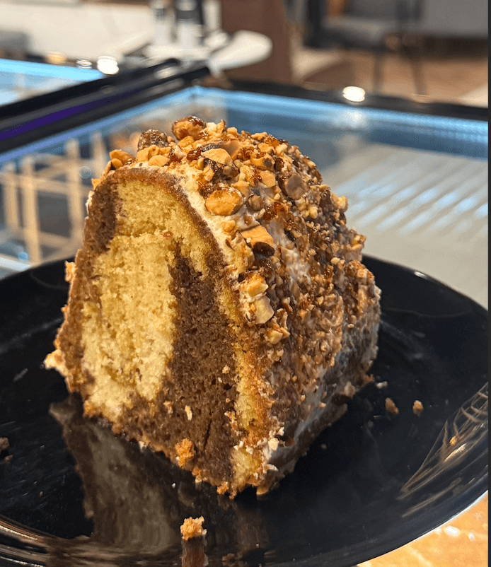 Nescafe Coffee Almond Cake - 2