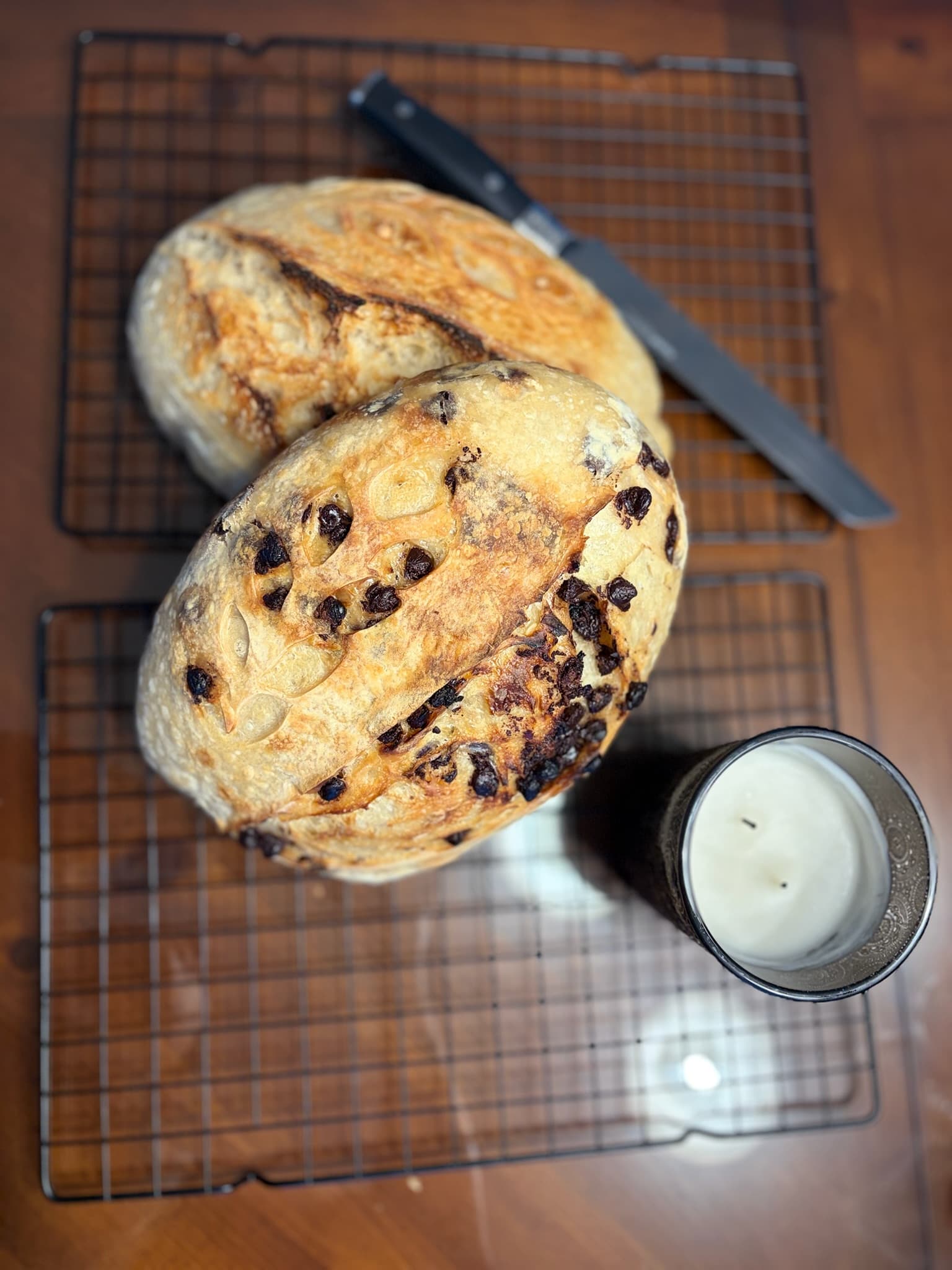 Chocolate Chip Organic Sourdough Loaf - 2