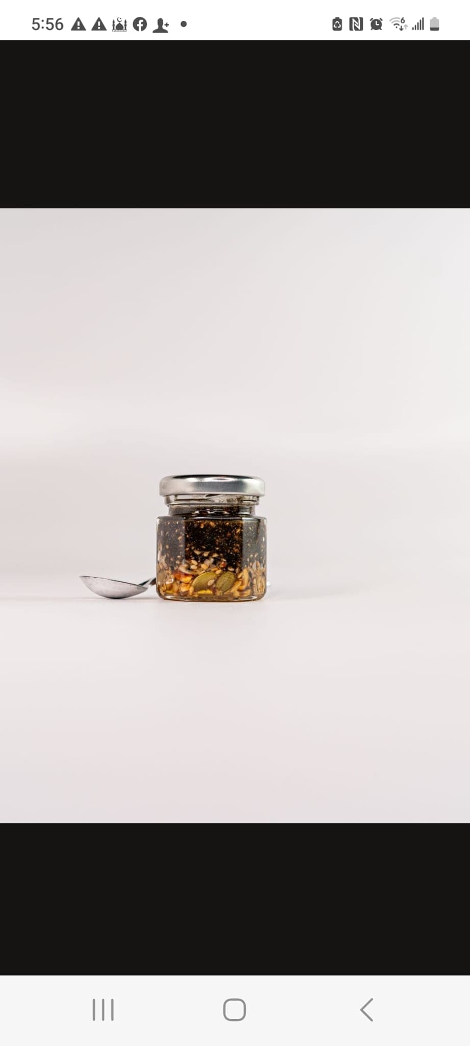 Special Palestinian Black Seed Honey & Nut Treat