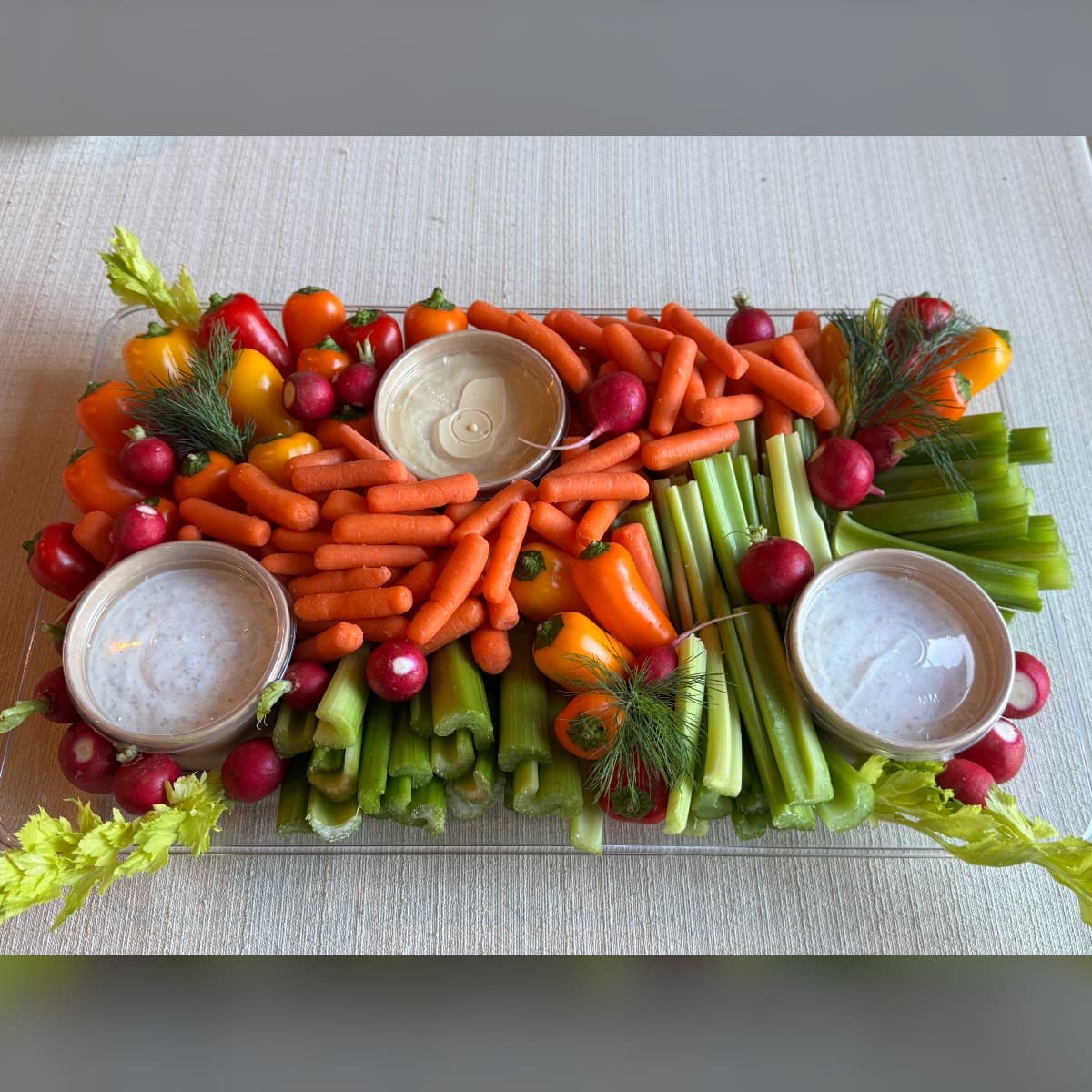 Seasonal Vegetable and Mezze Platter - 2