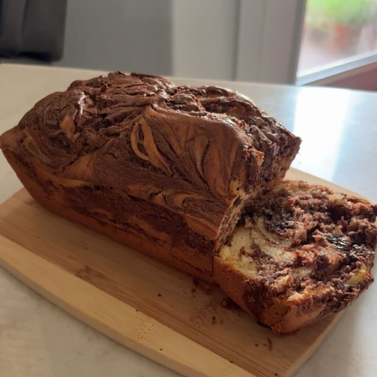 Nutella Loaf Bread - 3