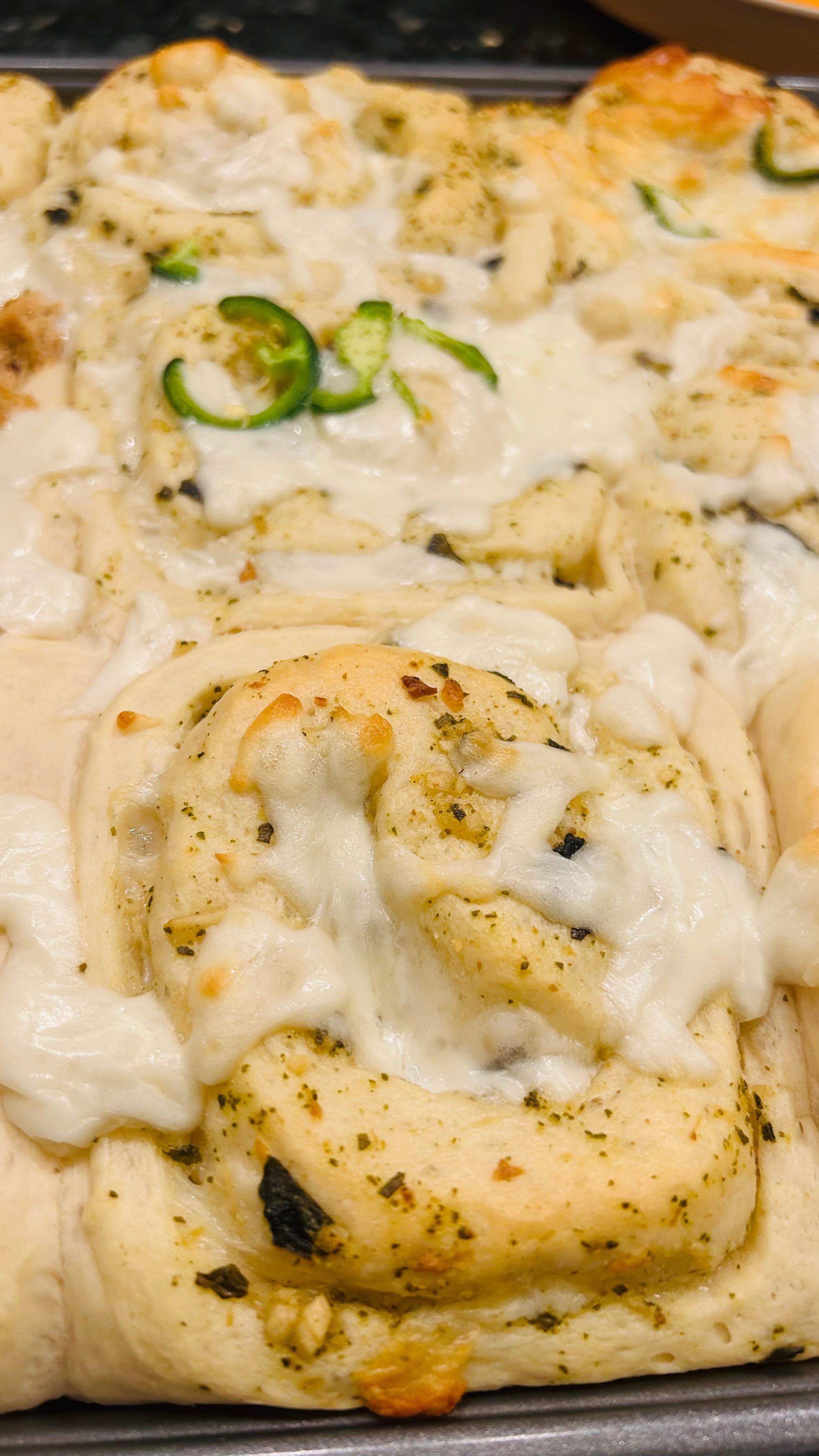 Savory cheezy Pesto Rolls - 2