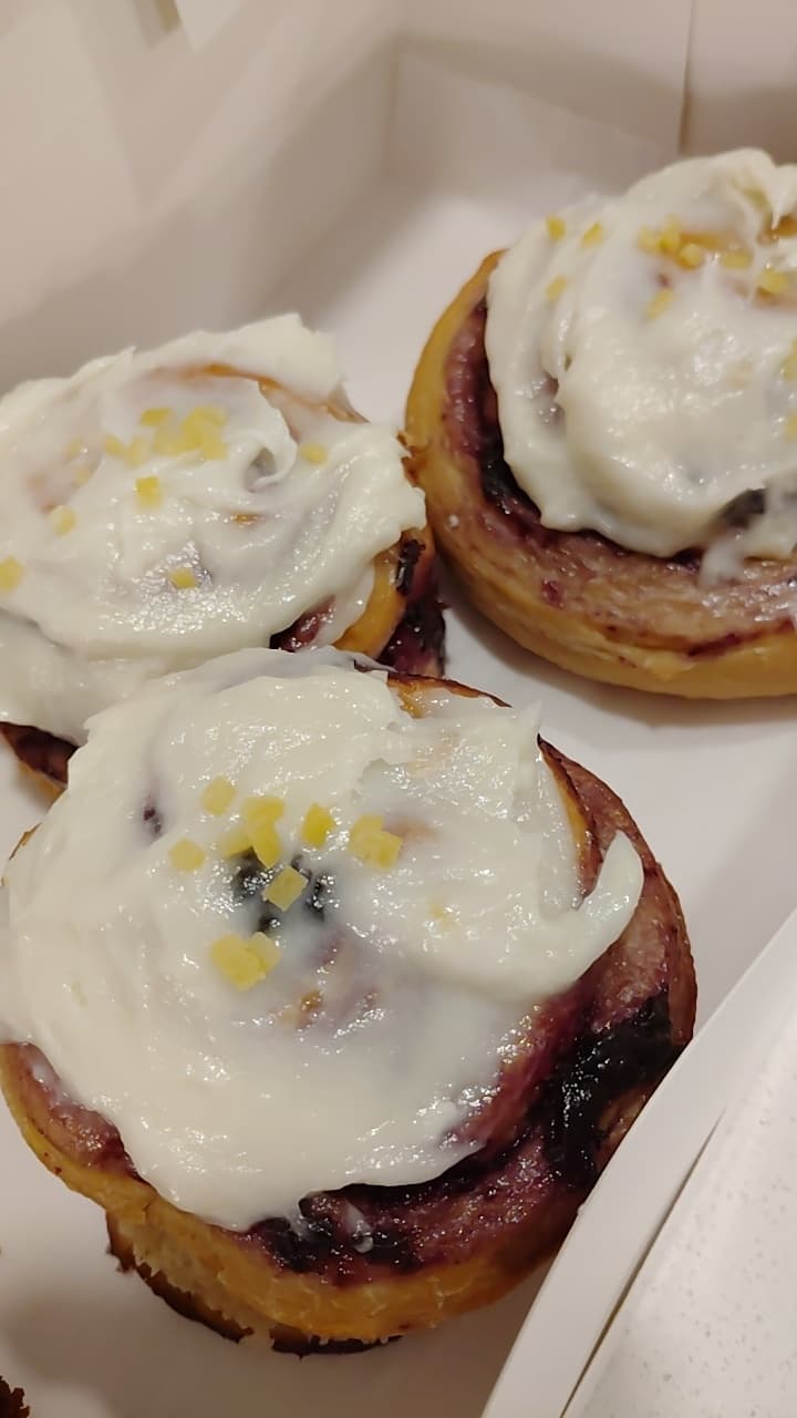 Lemon Blueberry Sourdough Rolls - 2