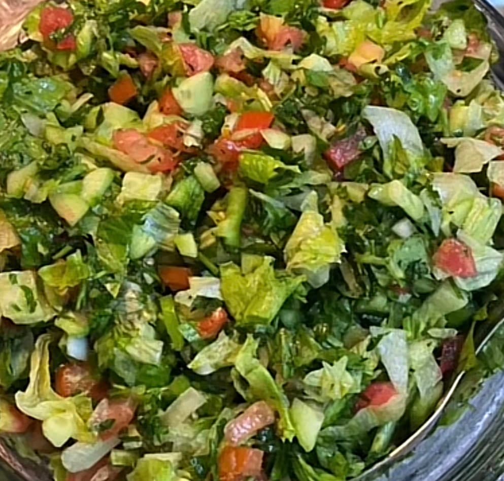 salata, Lebanese House Salad