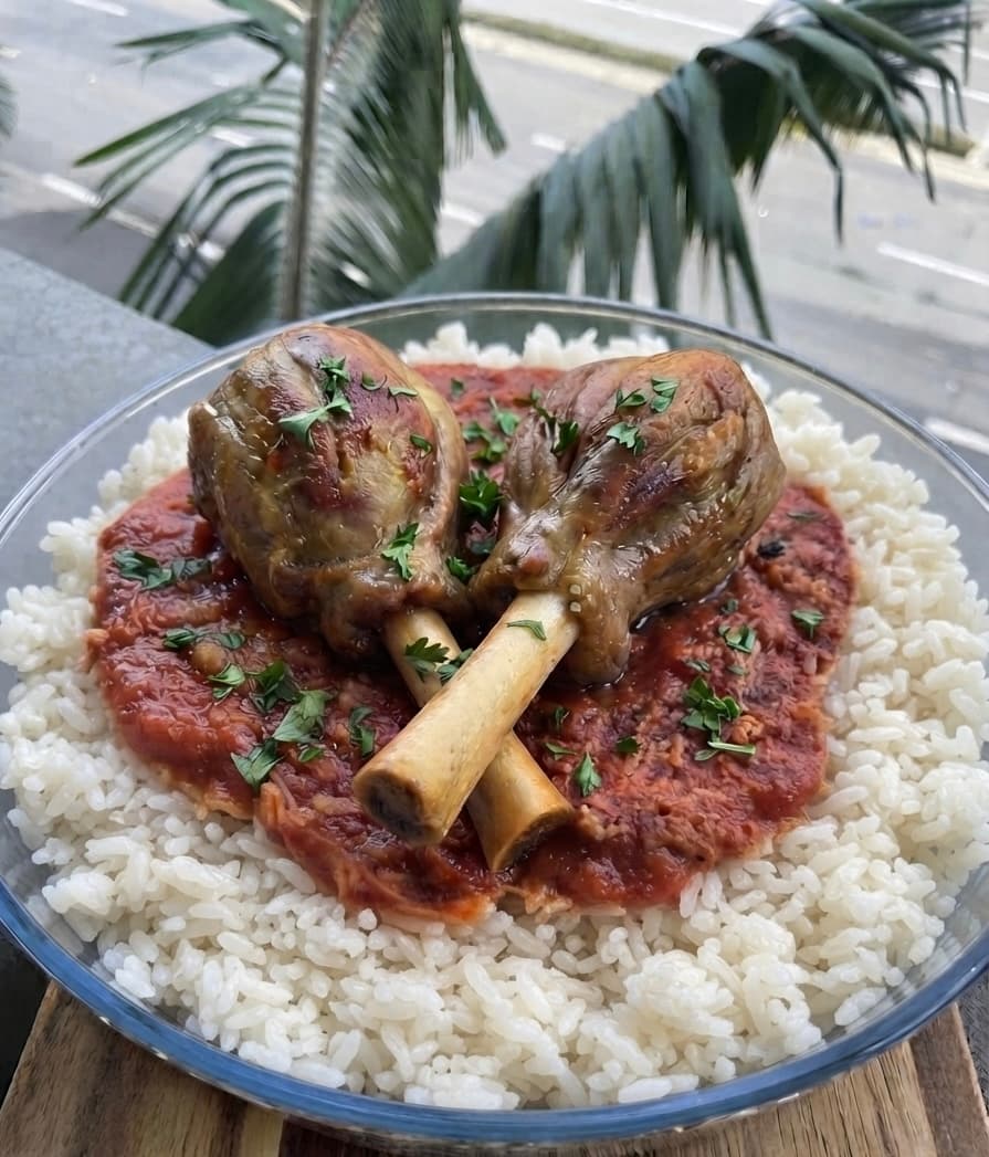 Lamb Shank Fattah