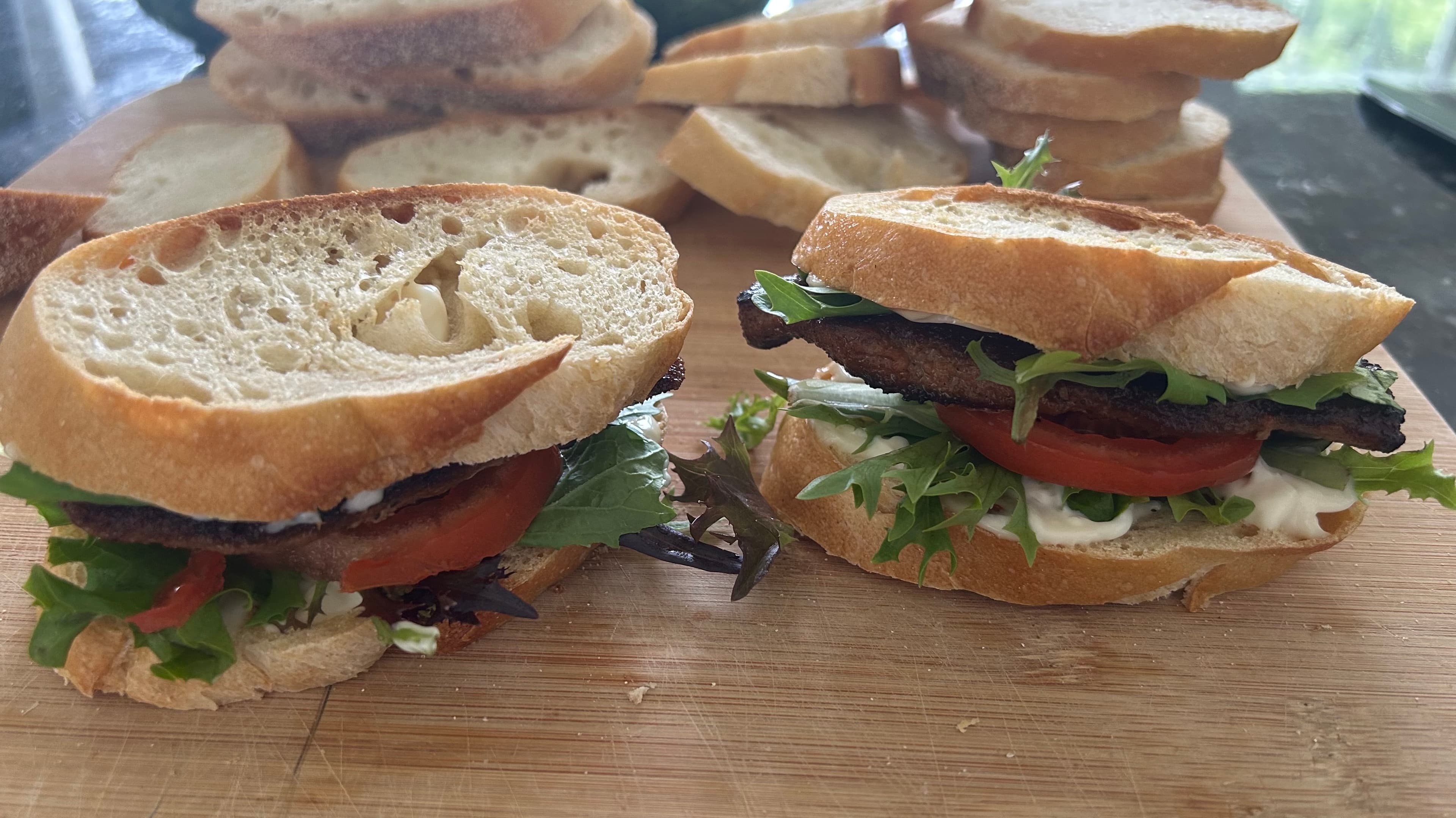 Sourdough bread Sandwiches
