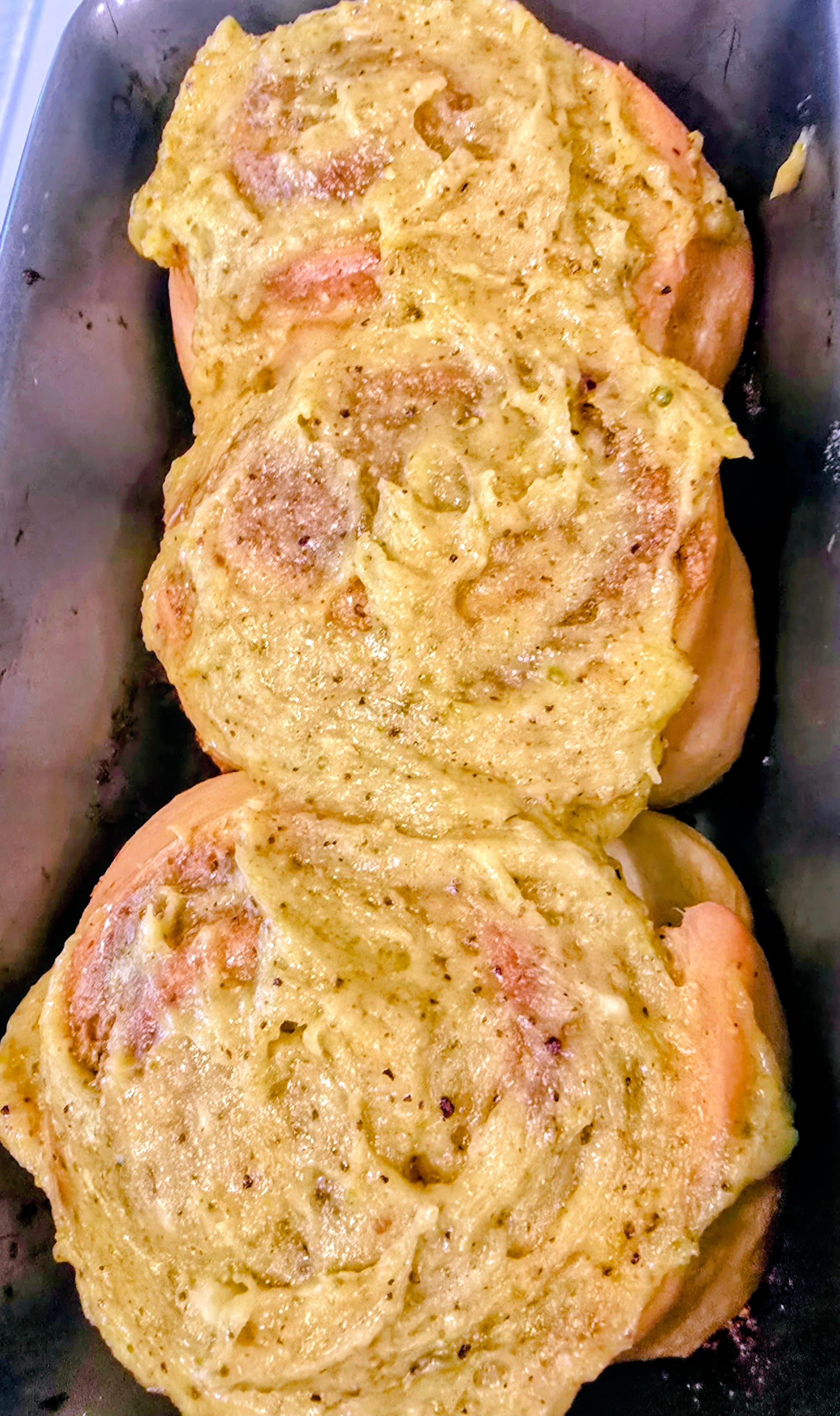 Pistachio filled Rolls