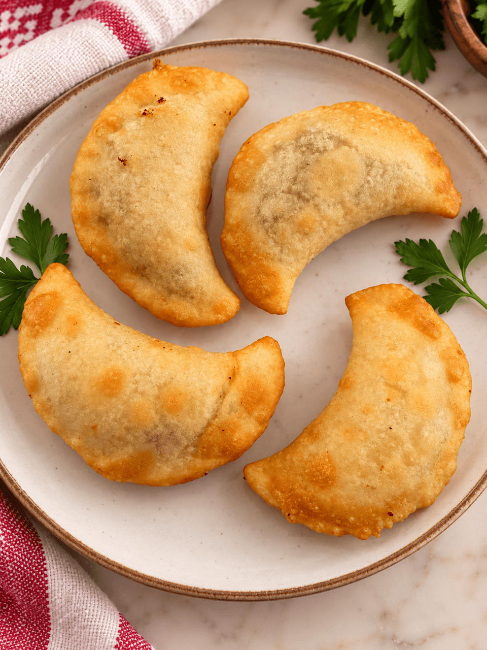 Gluten Free - Cheese & Beef Sambousek, 12 pcs photo