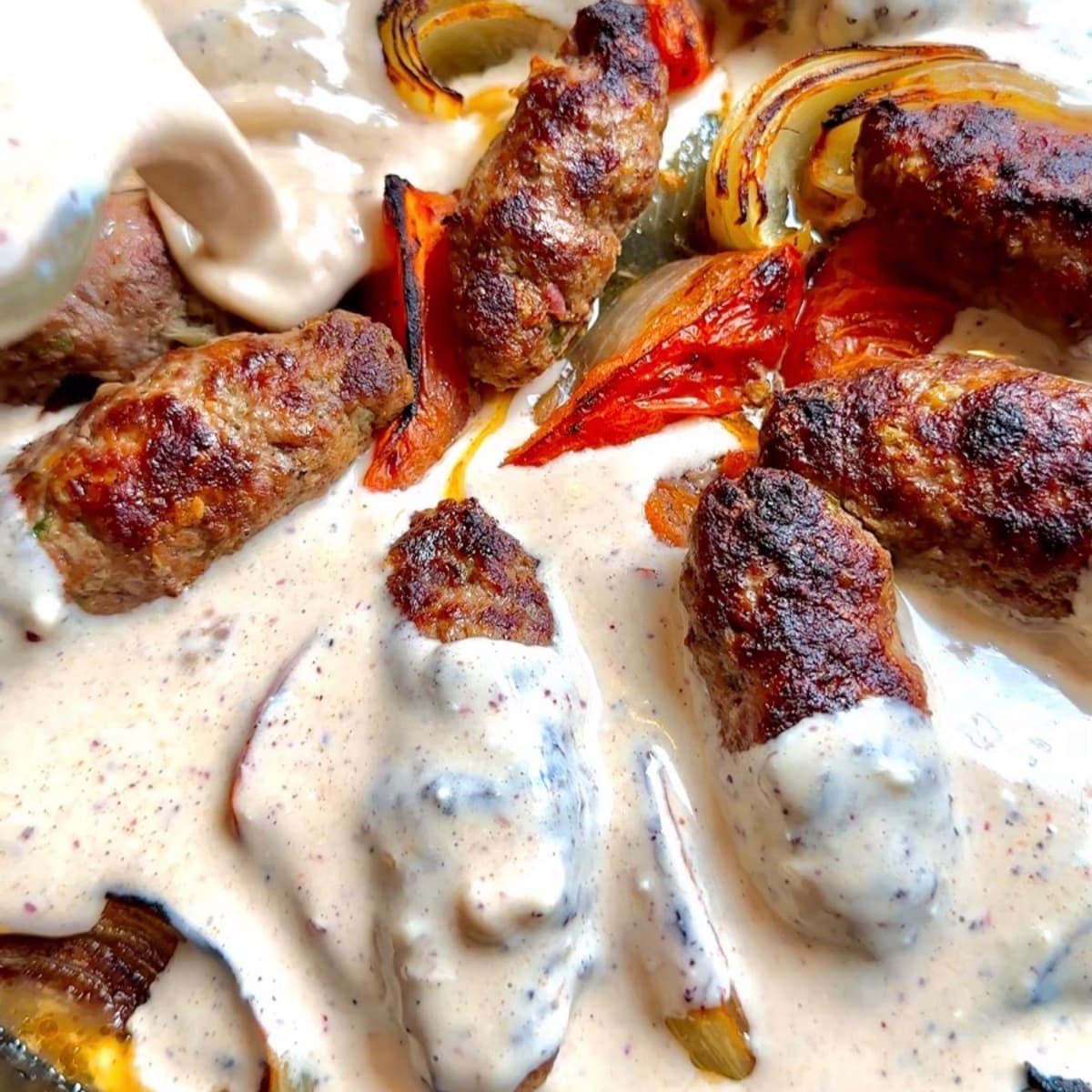 Kifta in Tahini Sauce photo