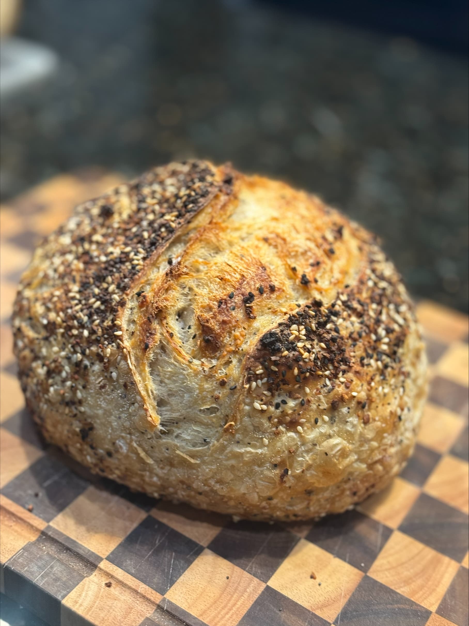 Everything Bagel Sourdough Loaf - 2
