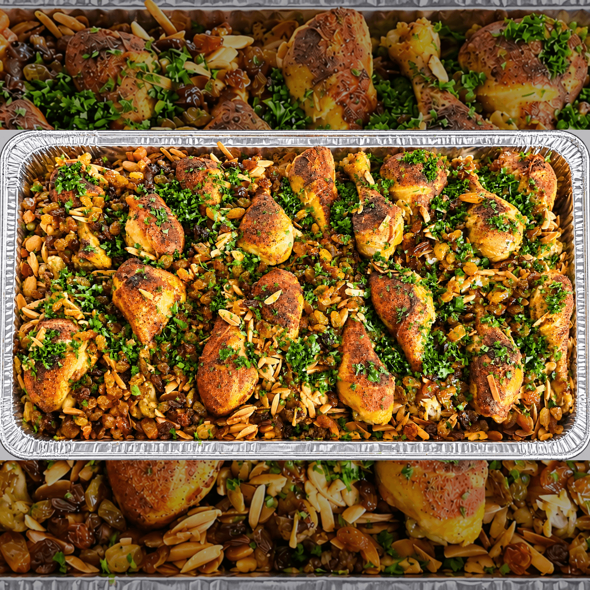 Ouzi with Baked Chicken Drumsticks - 2