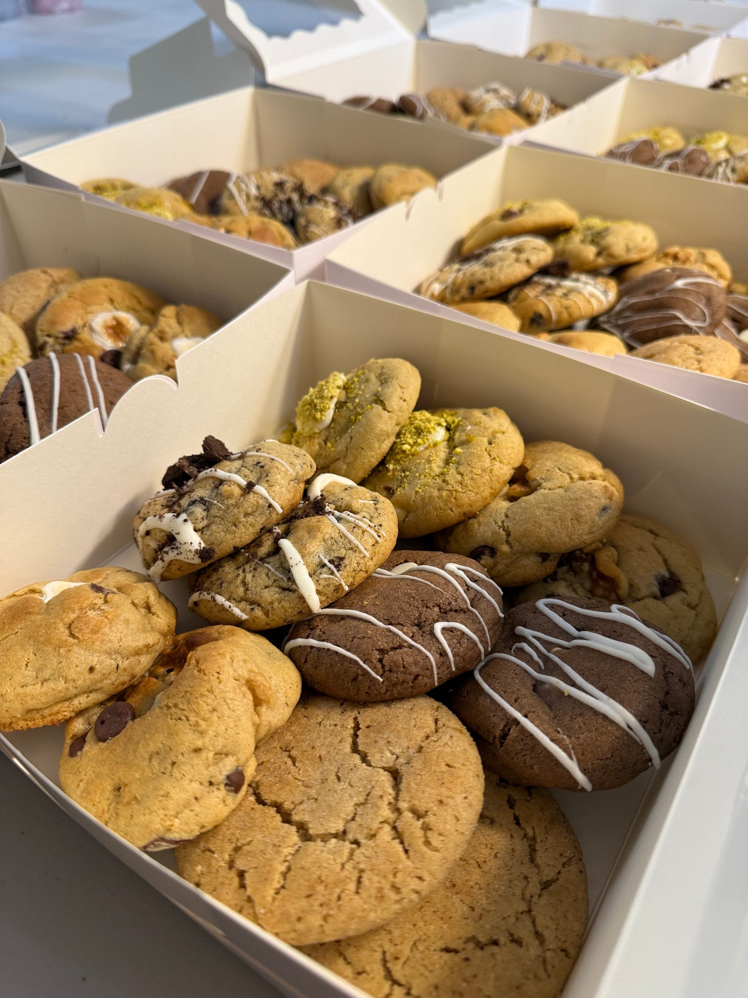 3 Cookie Box
