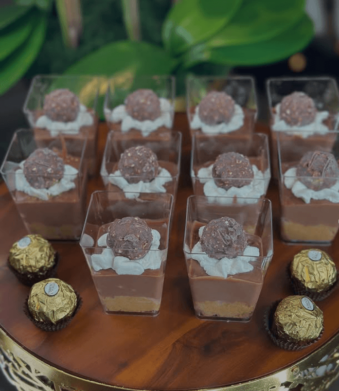 Nutella Ferrero Rocher Cups