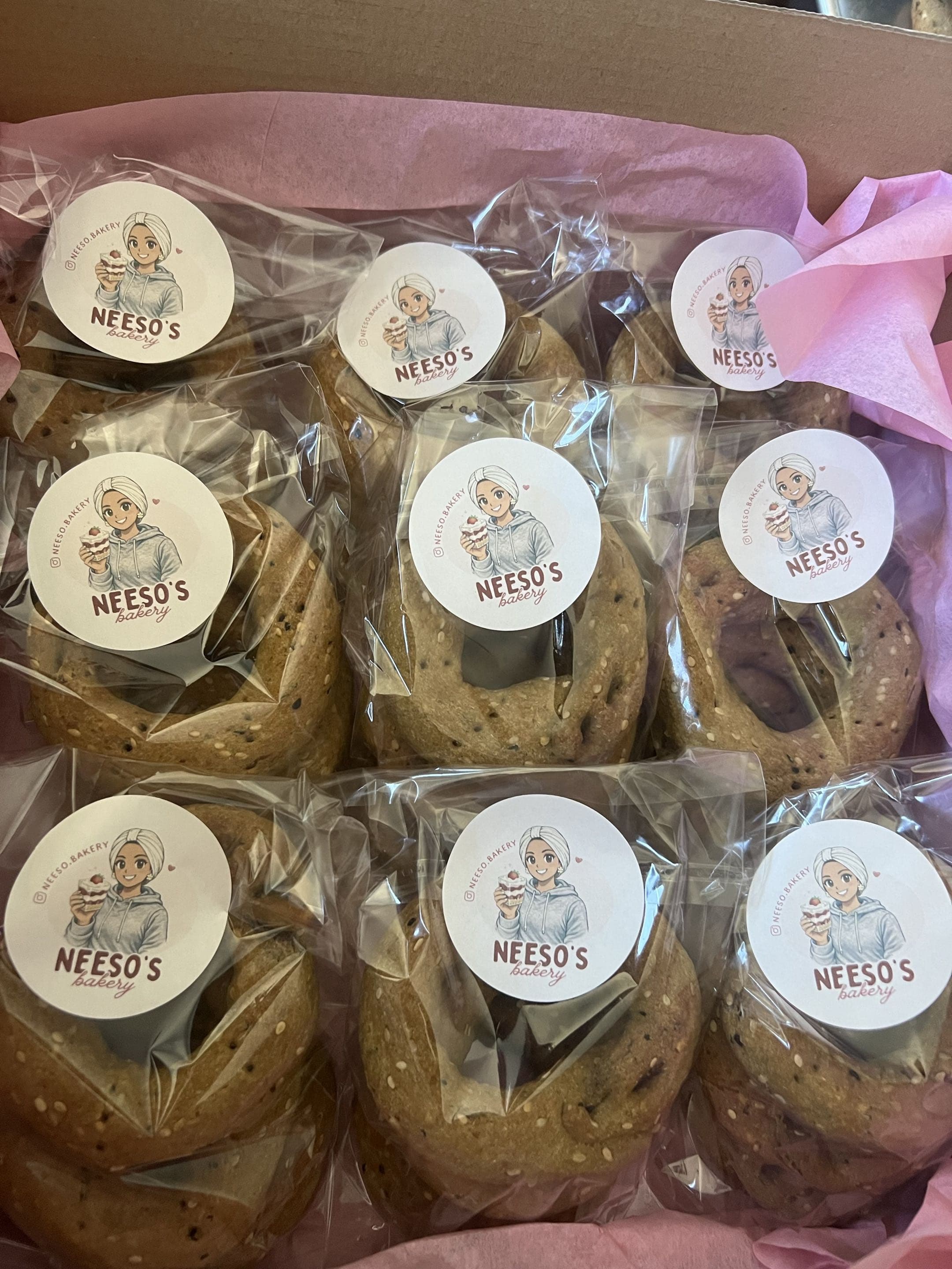 Palestinian Date Cookies (Kaak Asawer) (1 lb)