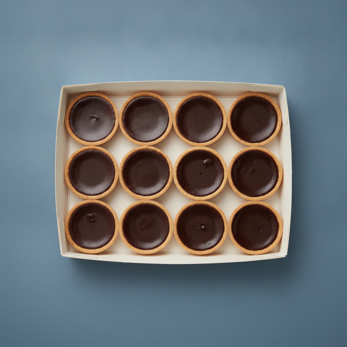 Chocolate Ganache Mini Tarts — Box of 12 photo