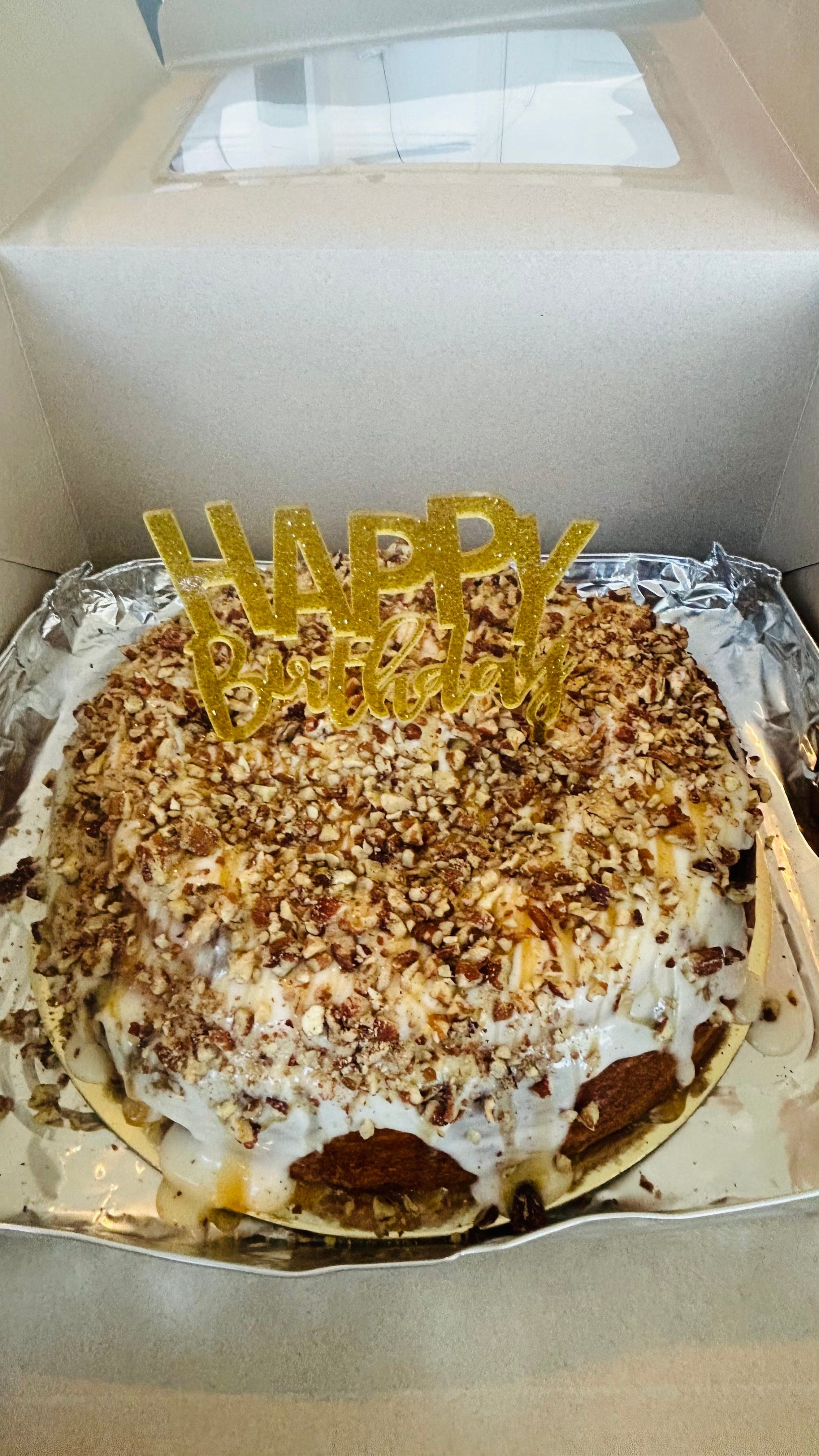 Cinnamon Roll Cake - 3