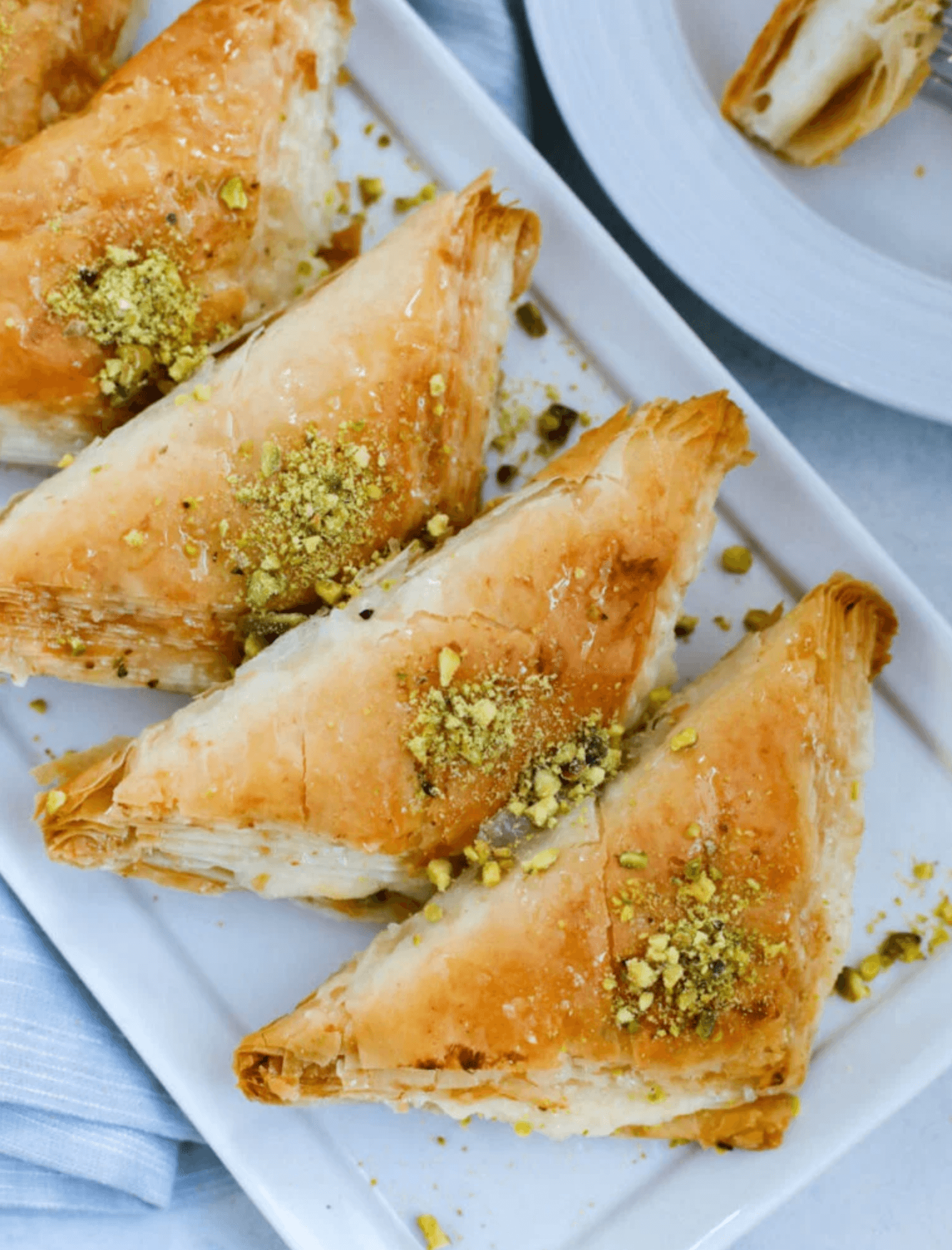 FRESH Baked Shaabiyat the lovechild of baklava and custard (Warbat)