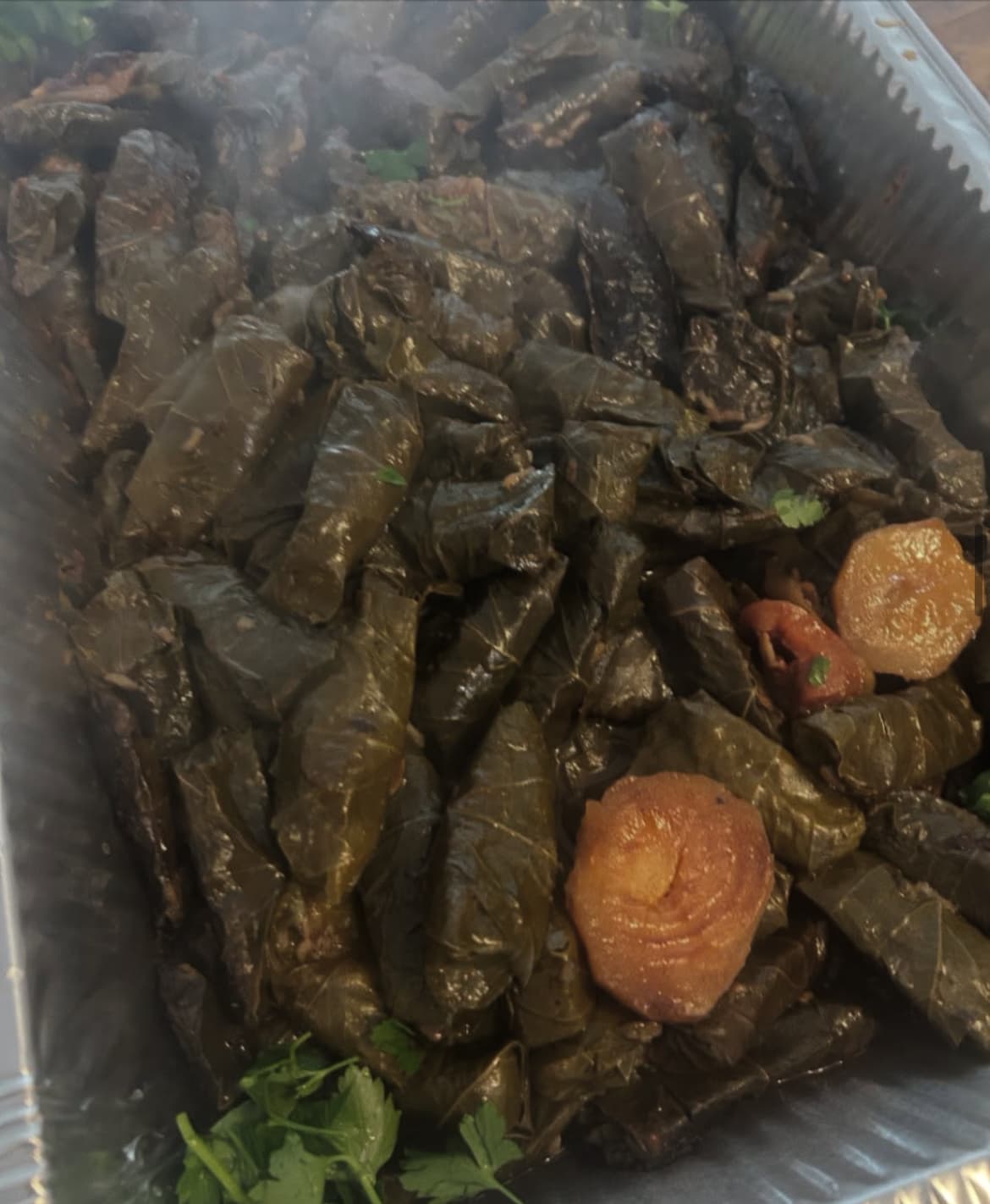 Grape leaves with meat - 2