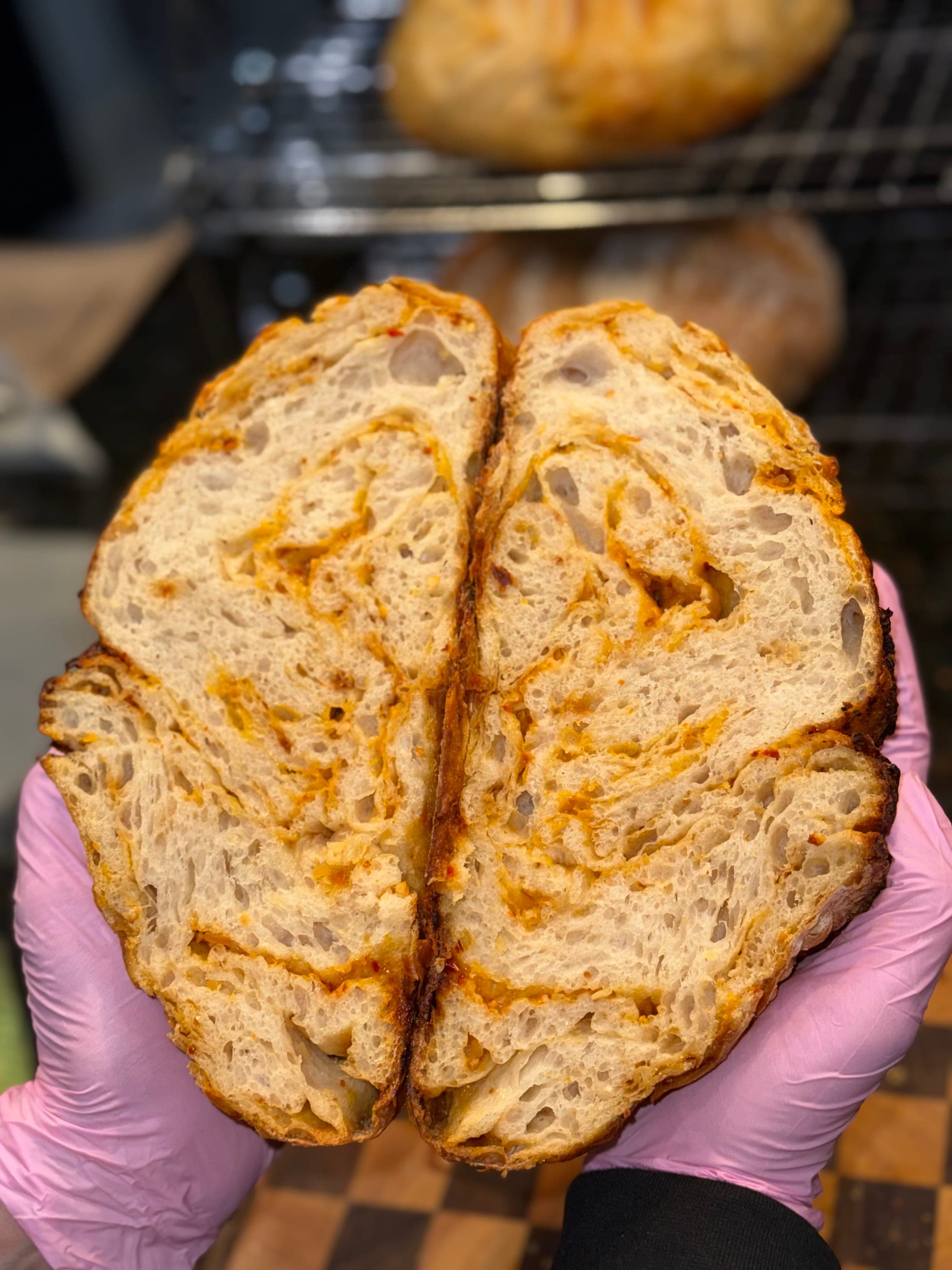Chili Crunch Cheddar Loaf - 2