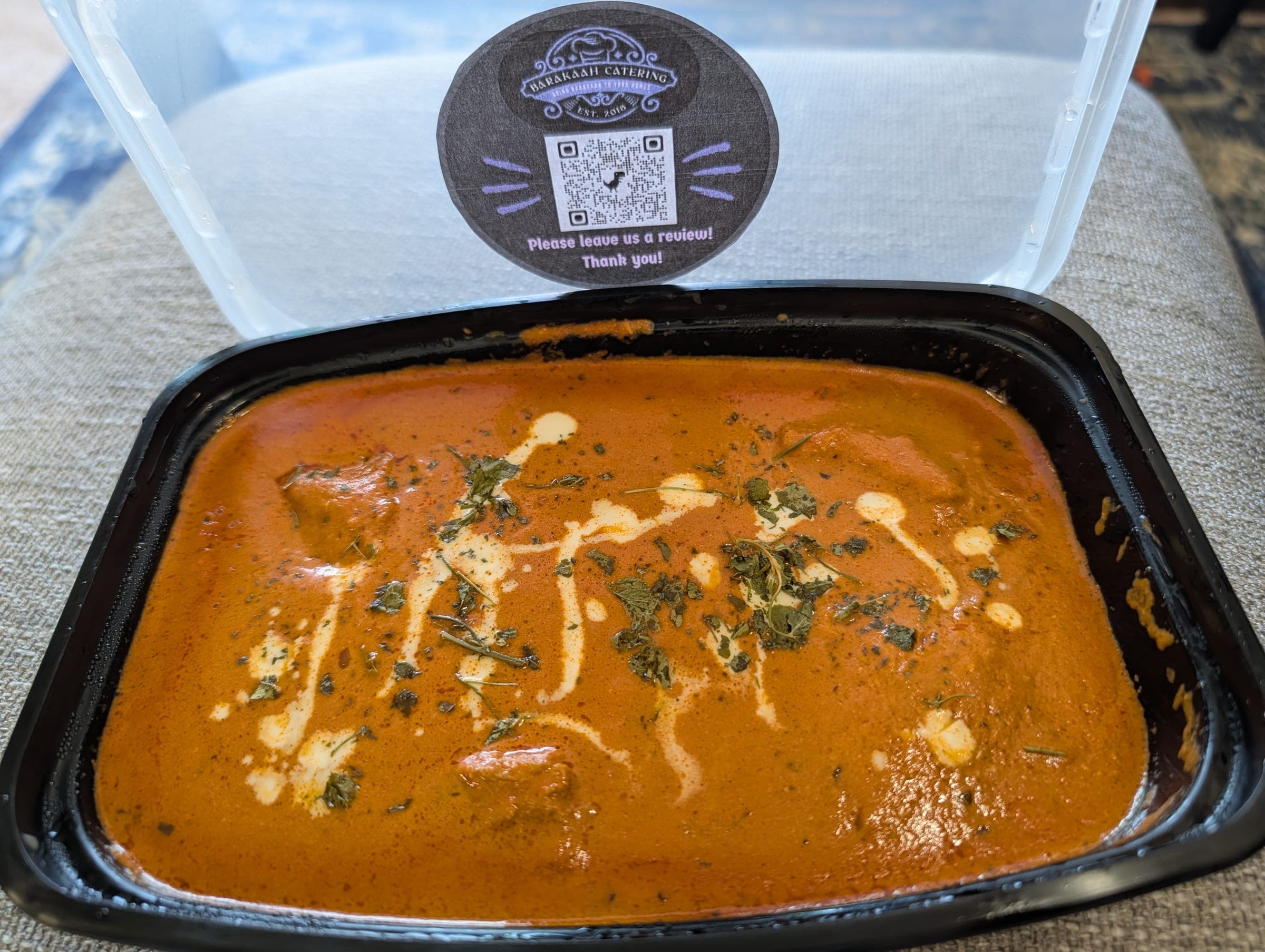 Butter Chicken with White Rice photo