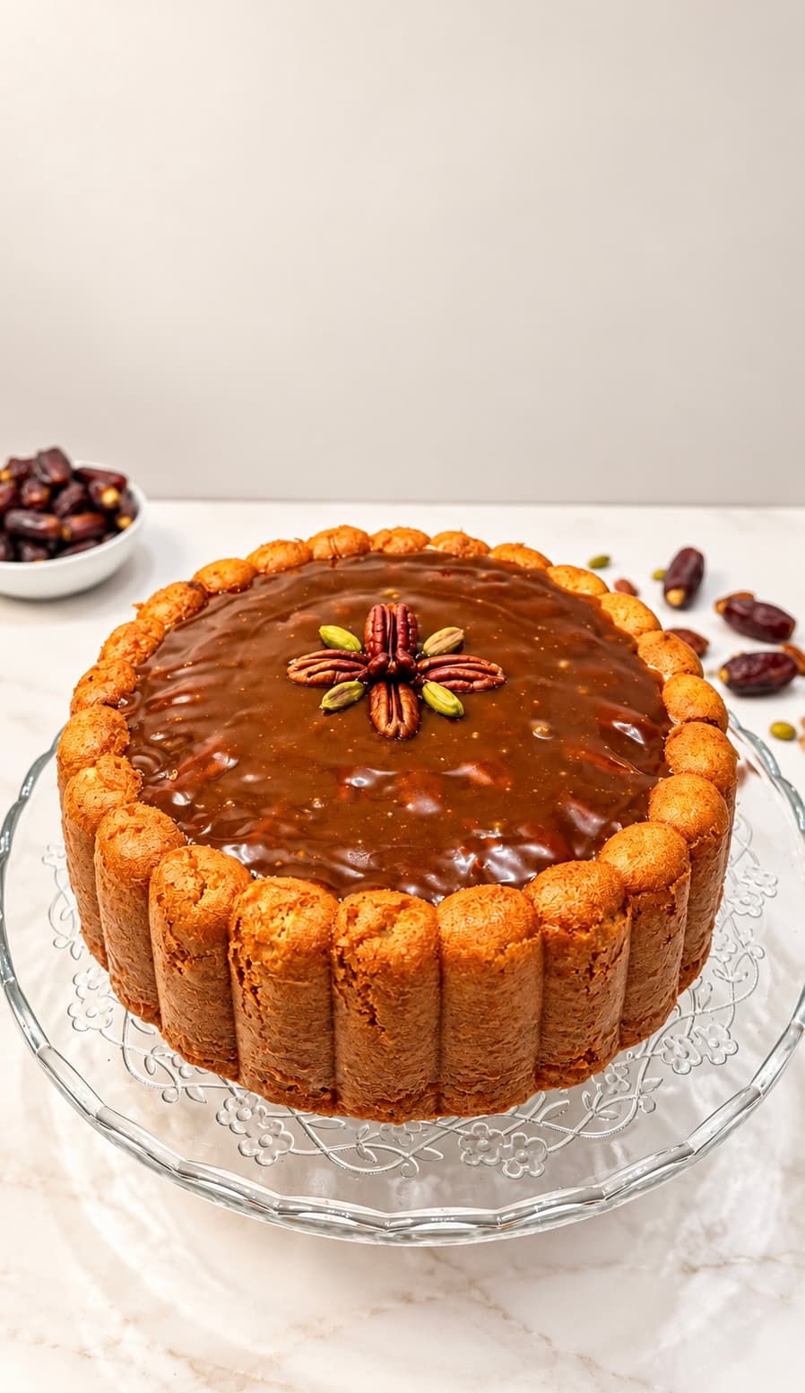 Sticky Date & Pecan Cake - 2