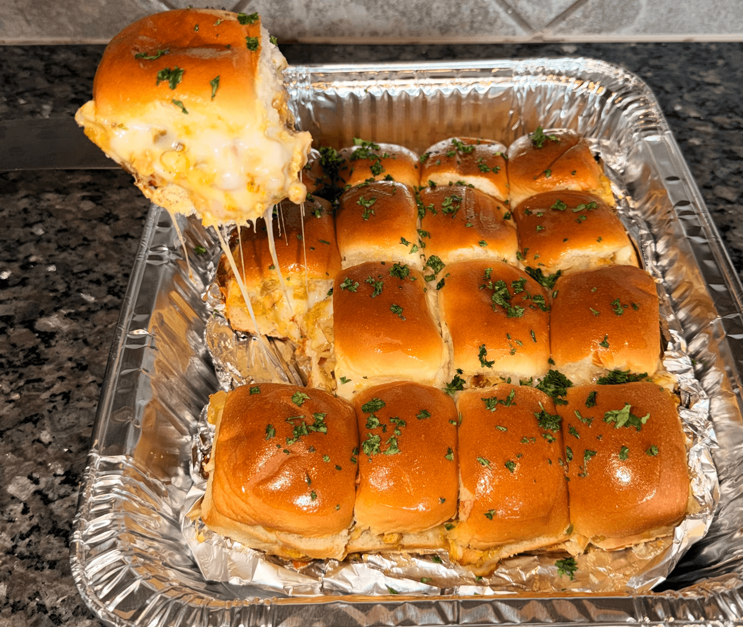 Loaded Chicken Sliders - 2