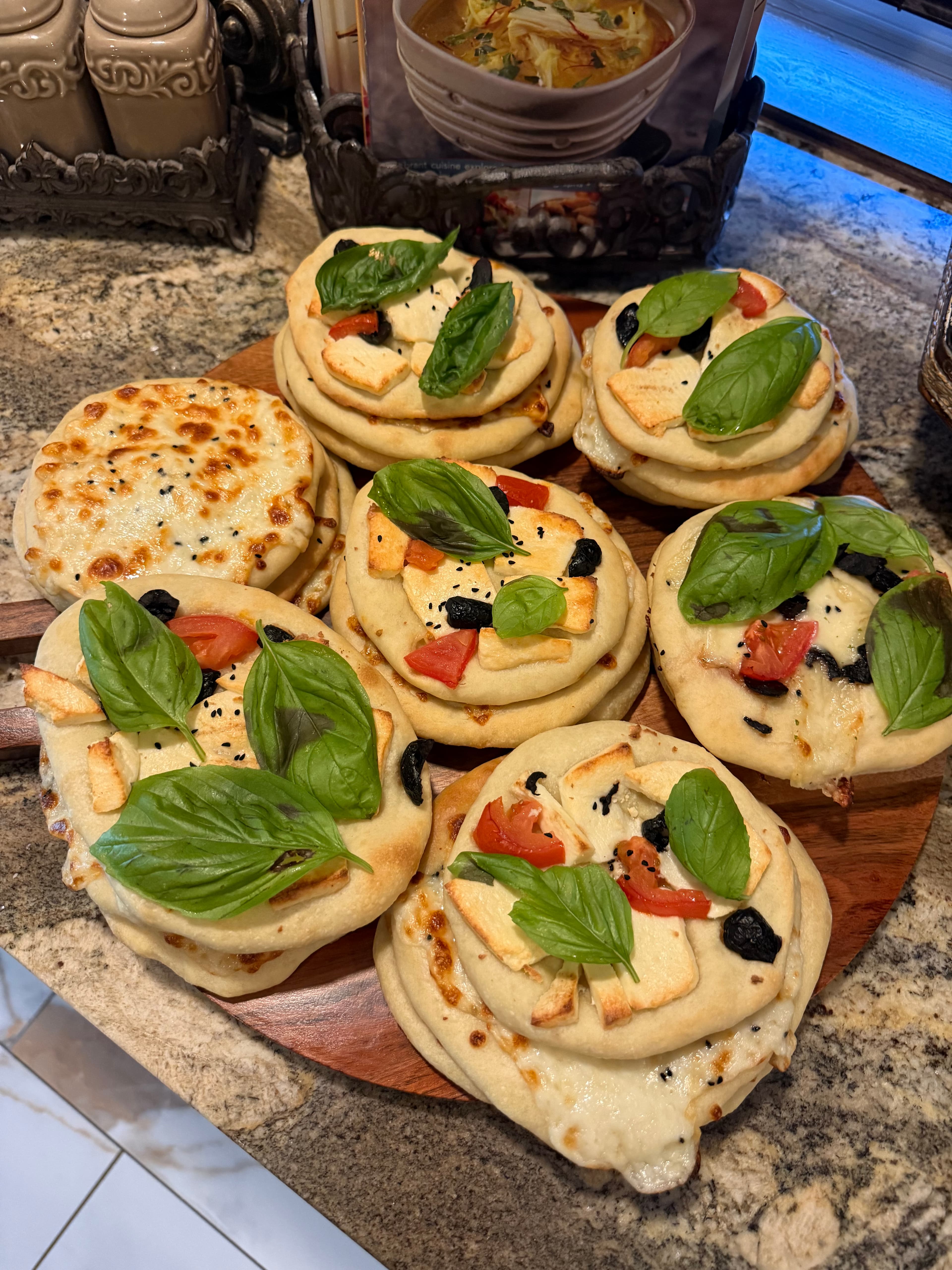 Palestinian Mana’eesh – Zaatar & Cheese Flatbread - 3