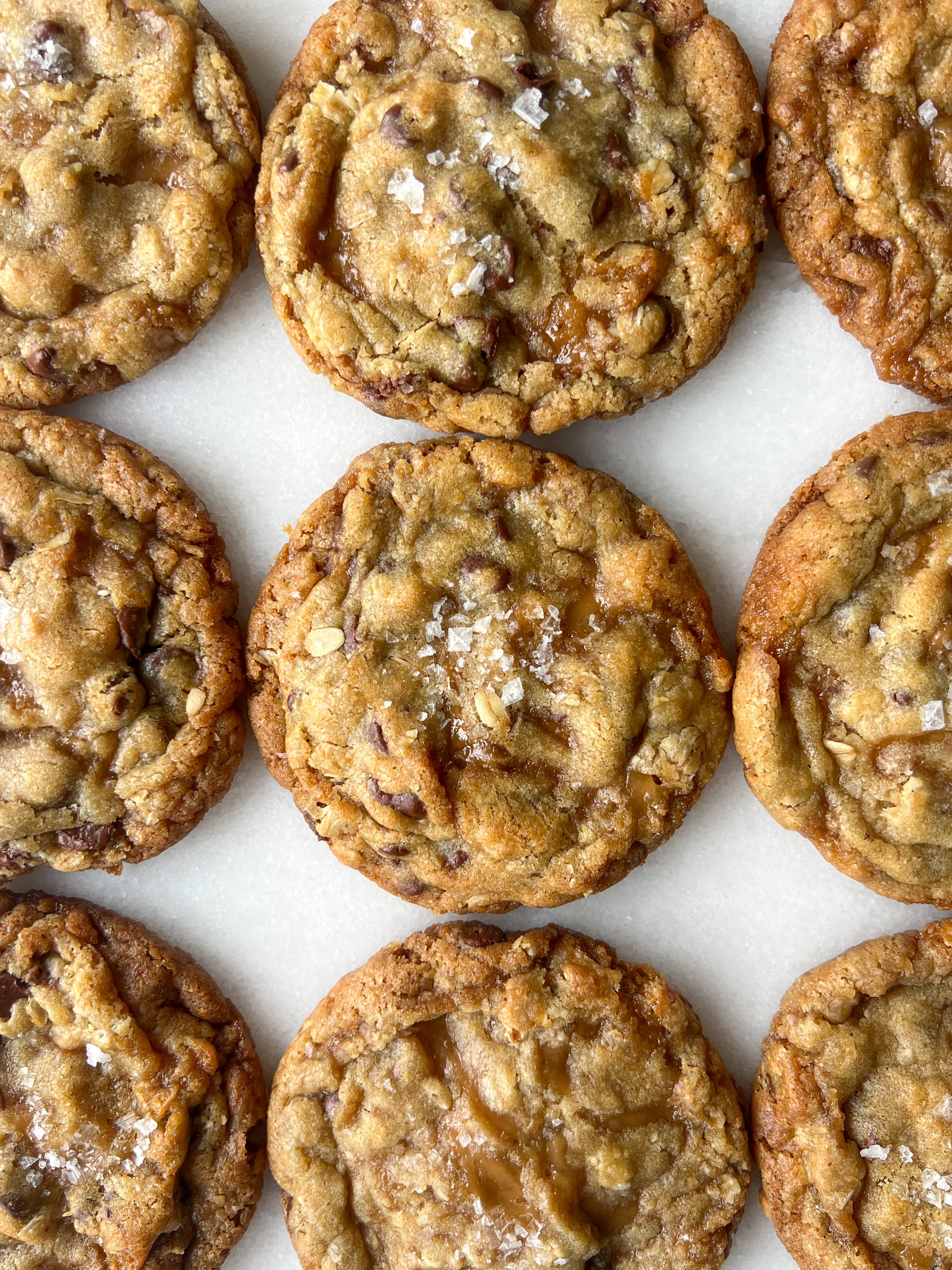 Brown Butter Oatmeal Toffee Cookies - 2