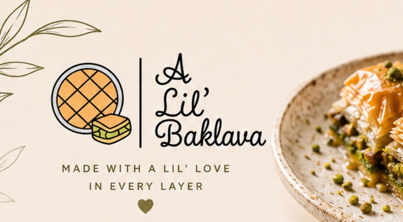 A Lil’ Baklava banner