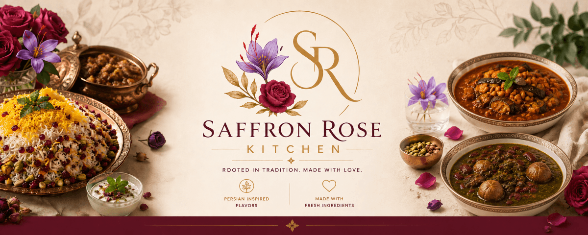 Saffron Rose Kitchen banner