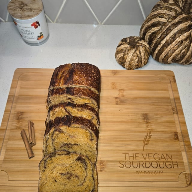 Pumpkin Cinnamon Swirl  Sourdough Loaf