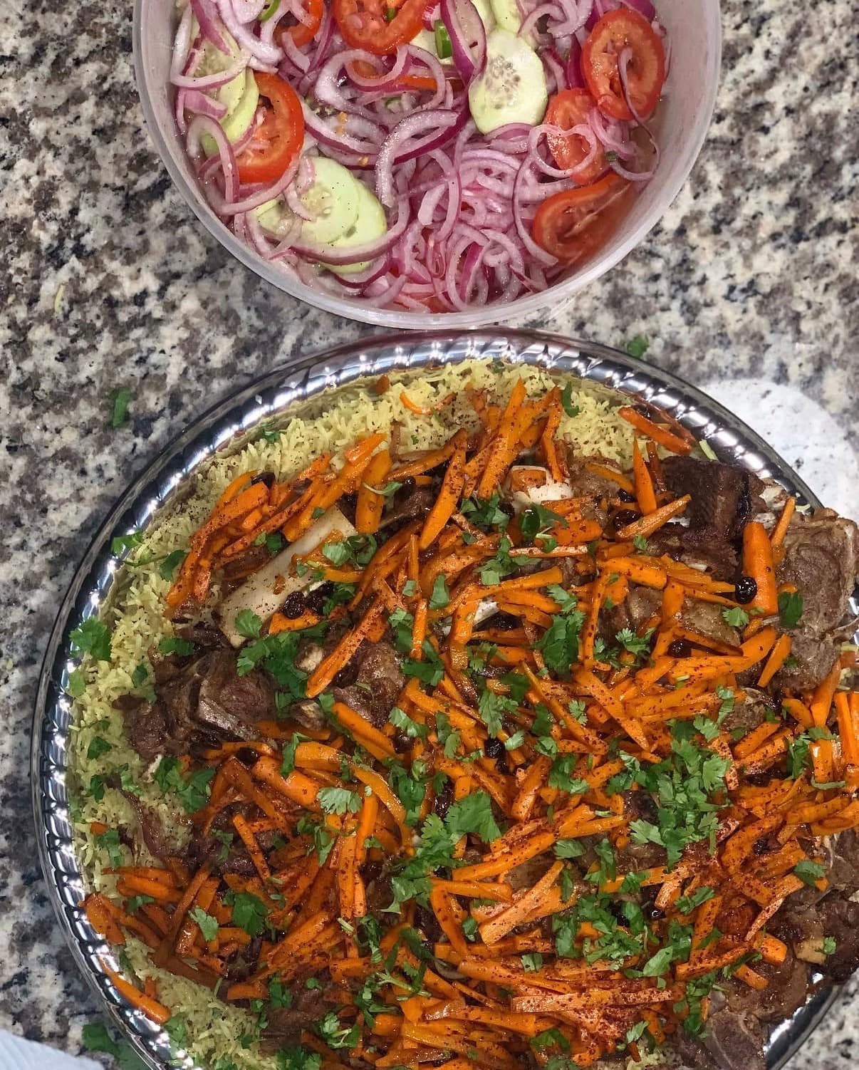 Afghani Kabul Pilau tray