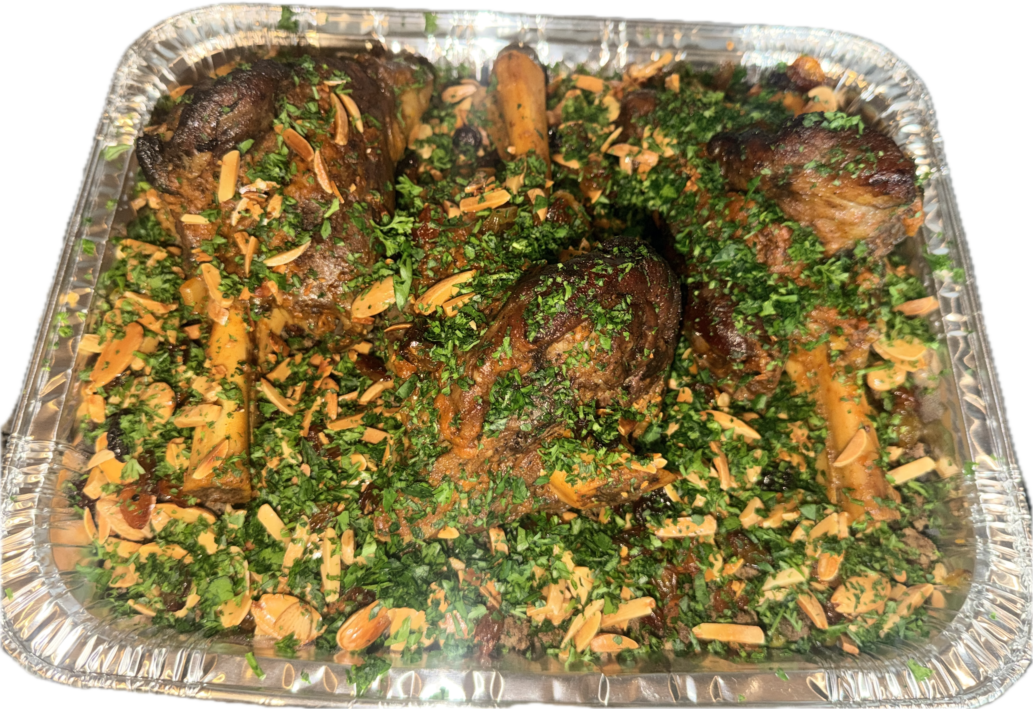 Lamb Shank Ouzi