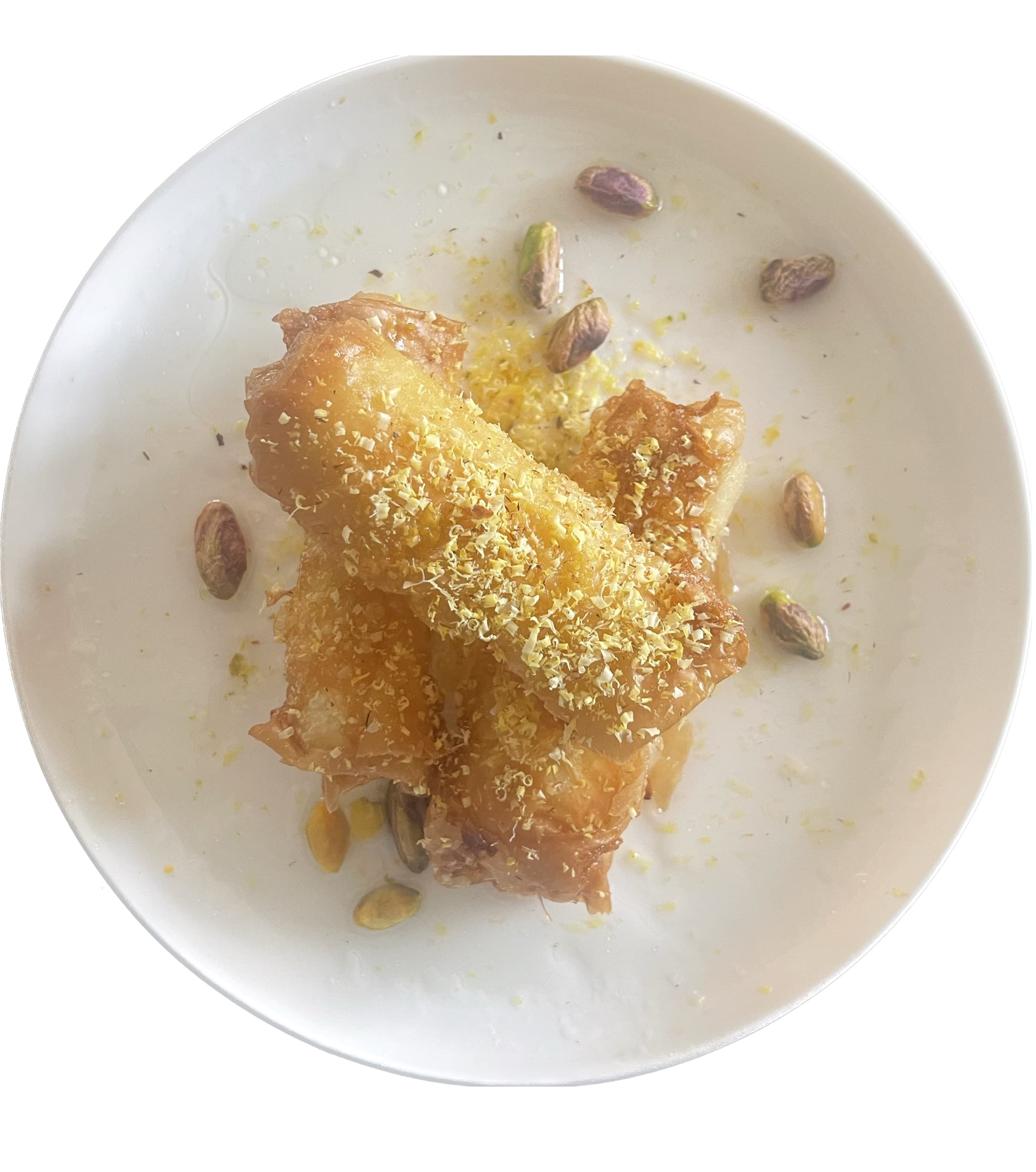 Znoud El-Sit , Lady Fingers a Crispy, Flaky, Creamy Texture